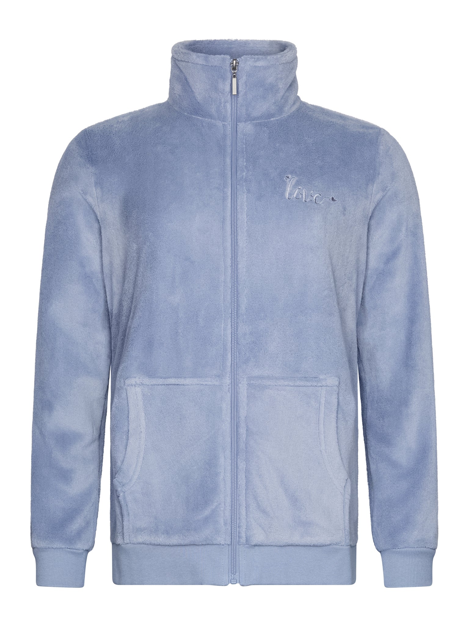 pastunette-blue-fog-weste-blau-fleece-mit-reissverschluss image 1