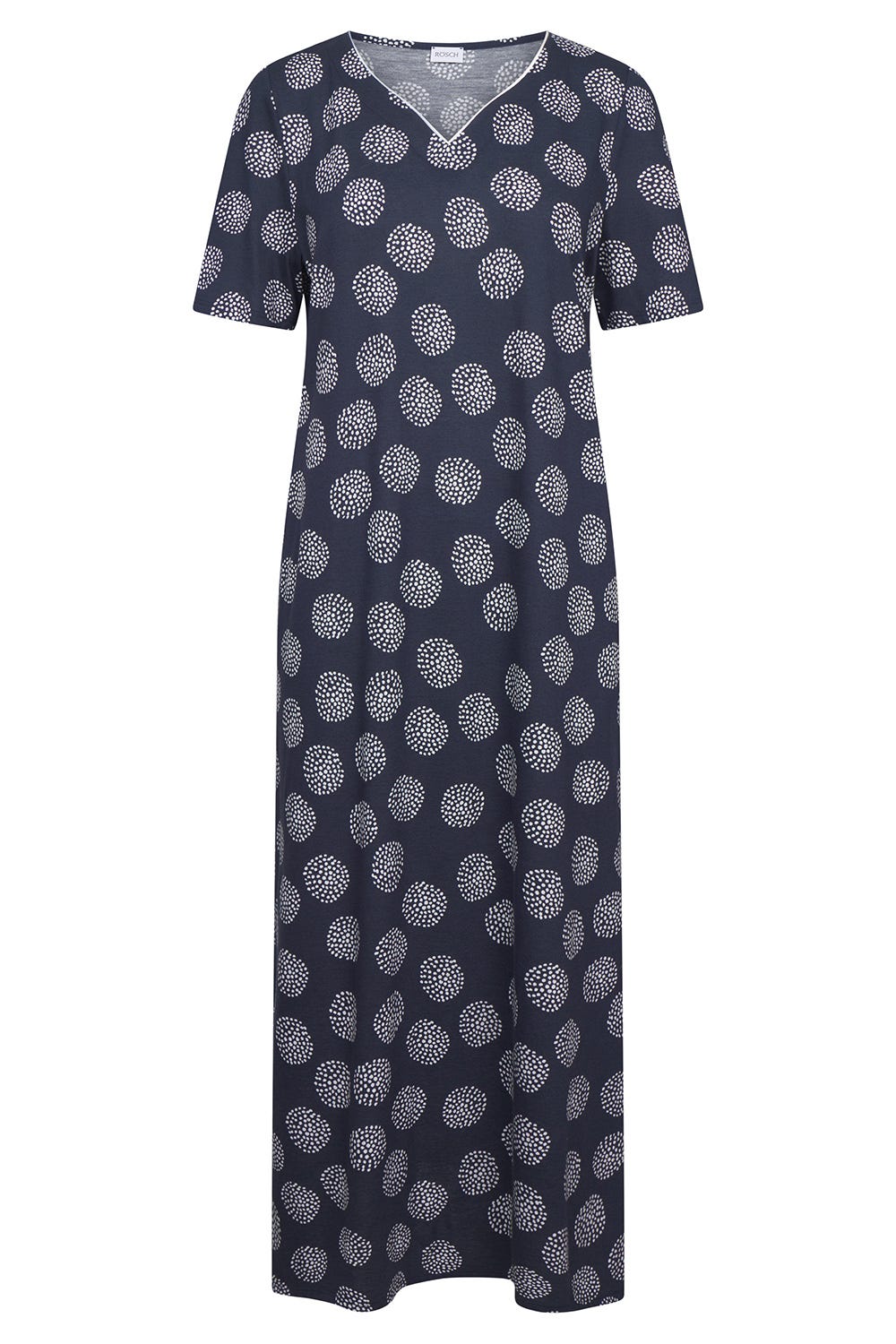 r-sch-be-happy-nachthemd-maxi-punktemuster-blau-langarm-125-cm image 2