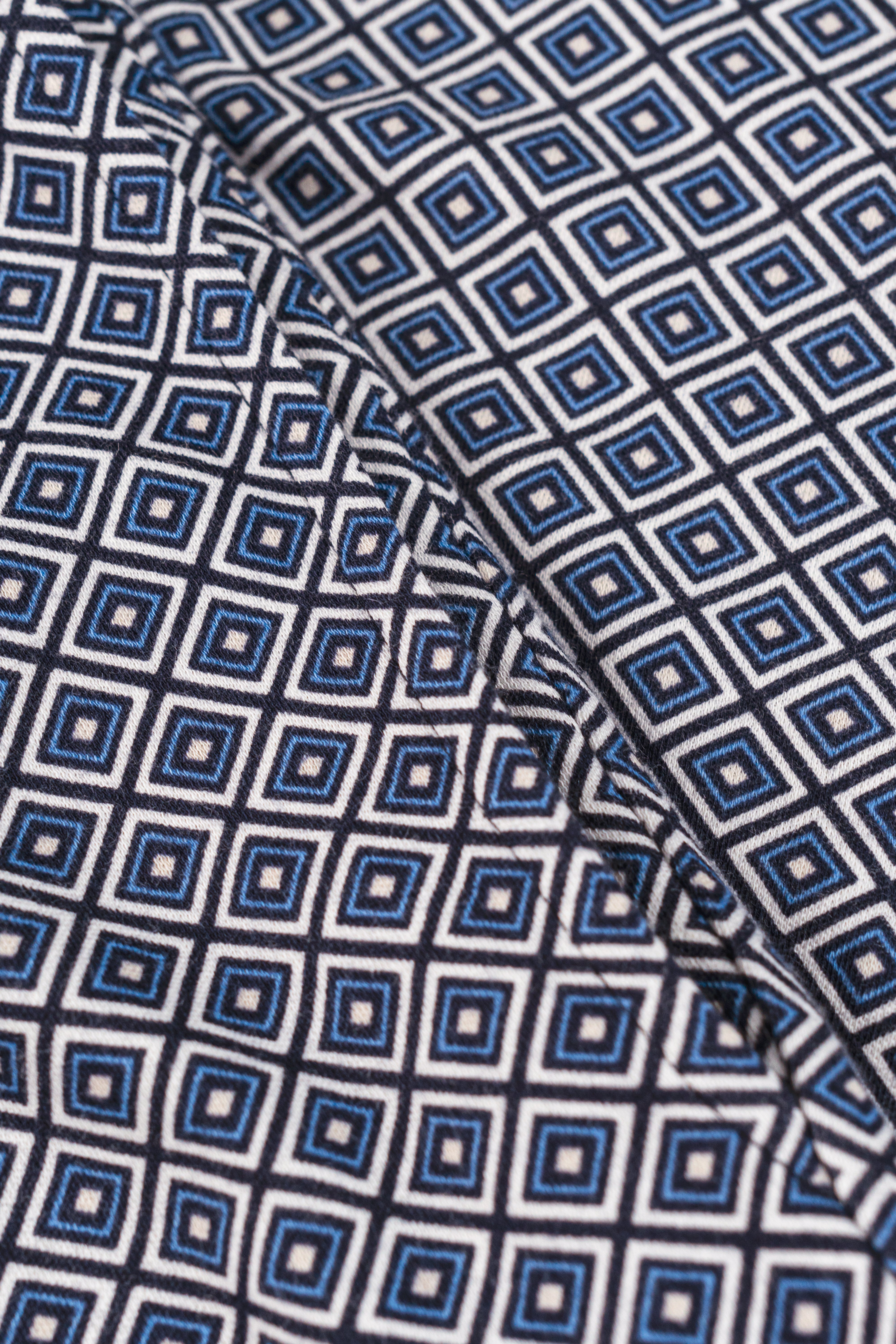 r-sch-be-happy-herren-pyjama-kurz-blau-minimalprint image 5