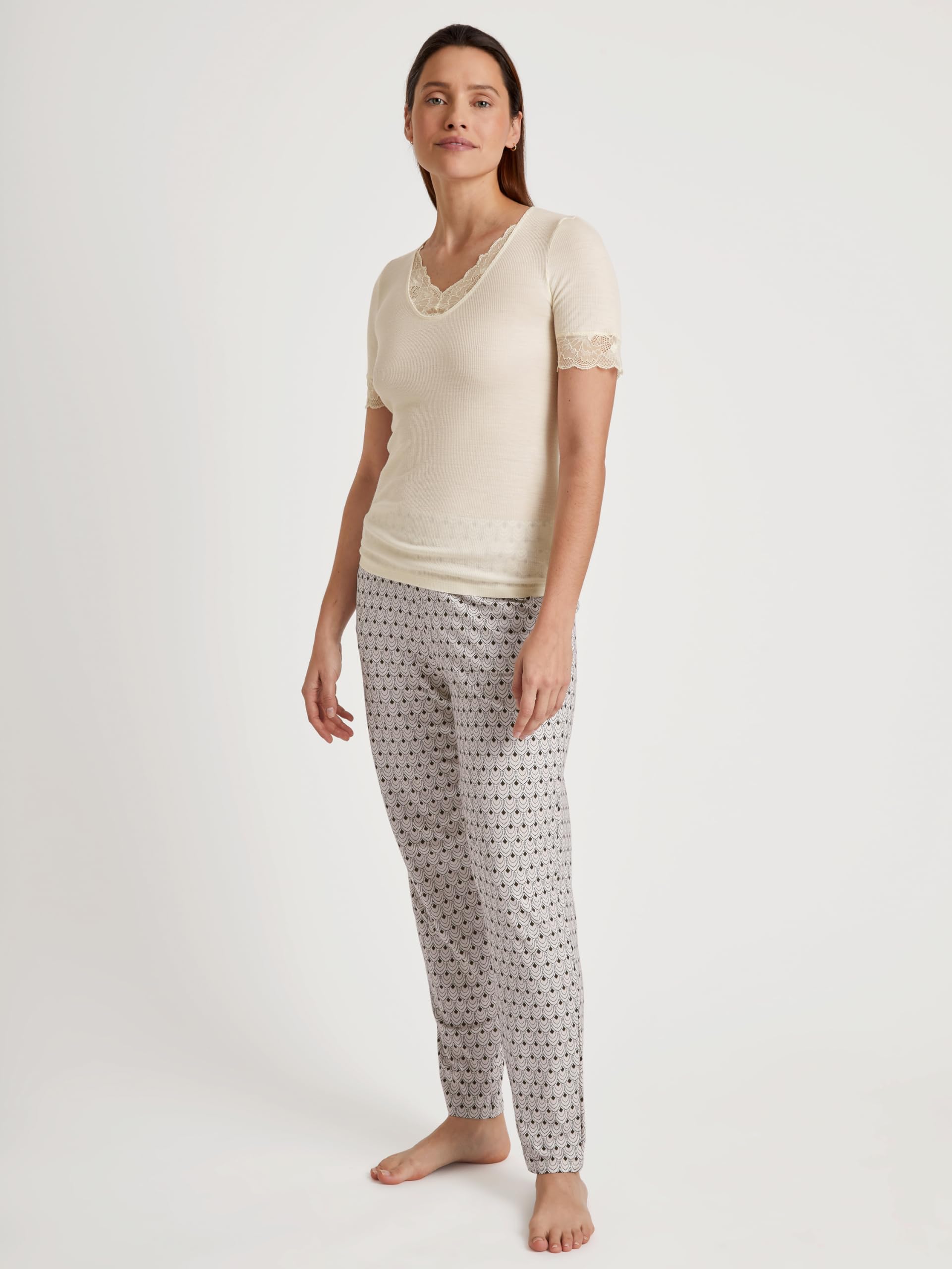 calida-silky-wool-glam-t-shirt-kurzarm-cream-48-50 image 5
