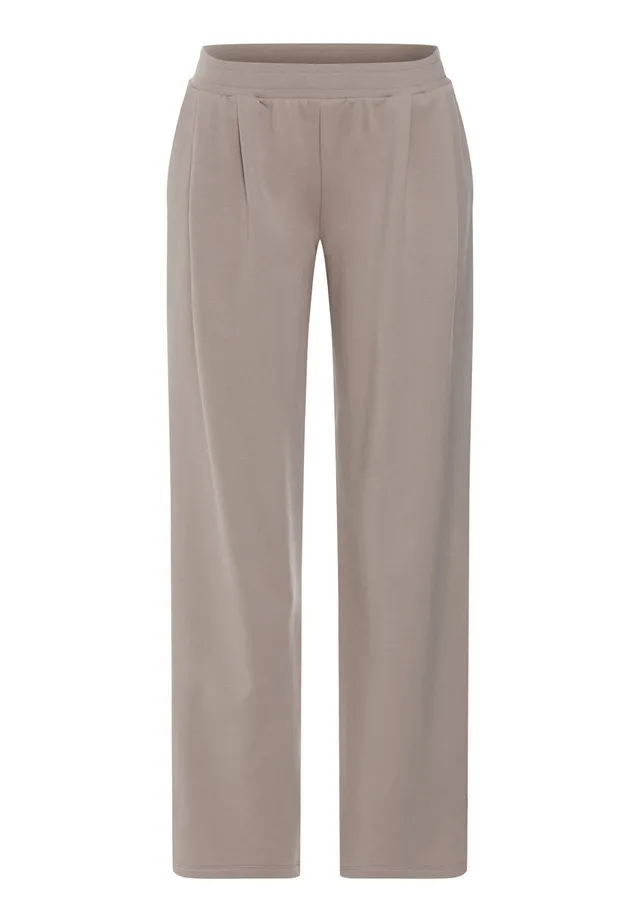 hanro-natural-living-hose-damen-rose-grey-lang image 1