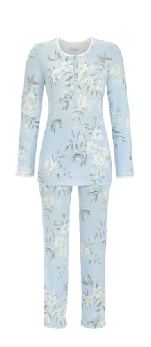 ringella-women-men-pyjama-knopfleiste-blumendessin-damen image 3