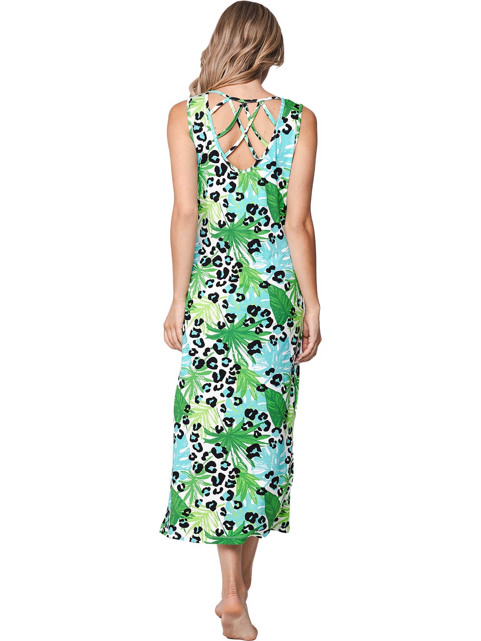 pastunette-jungle-strandkleid-gr-n-rmellos-viskose-125cm image 4