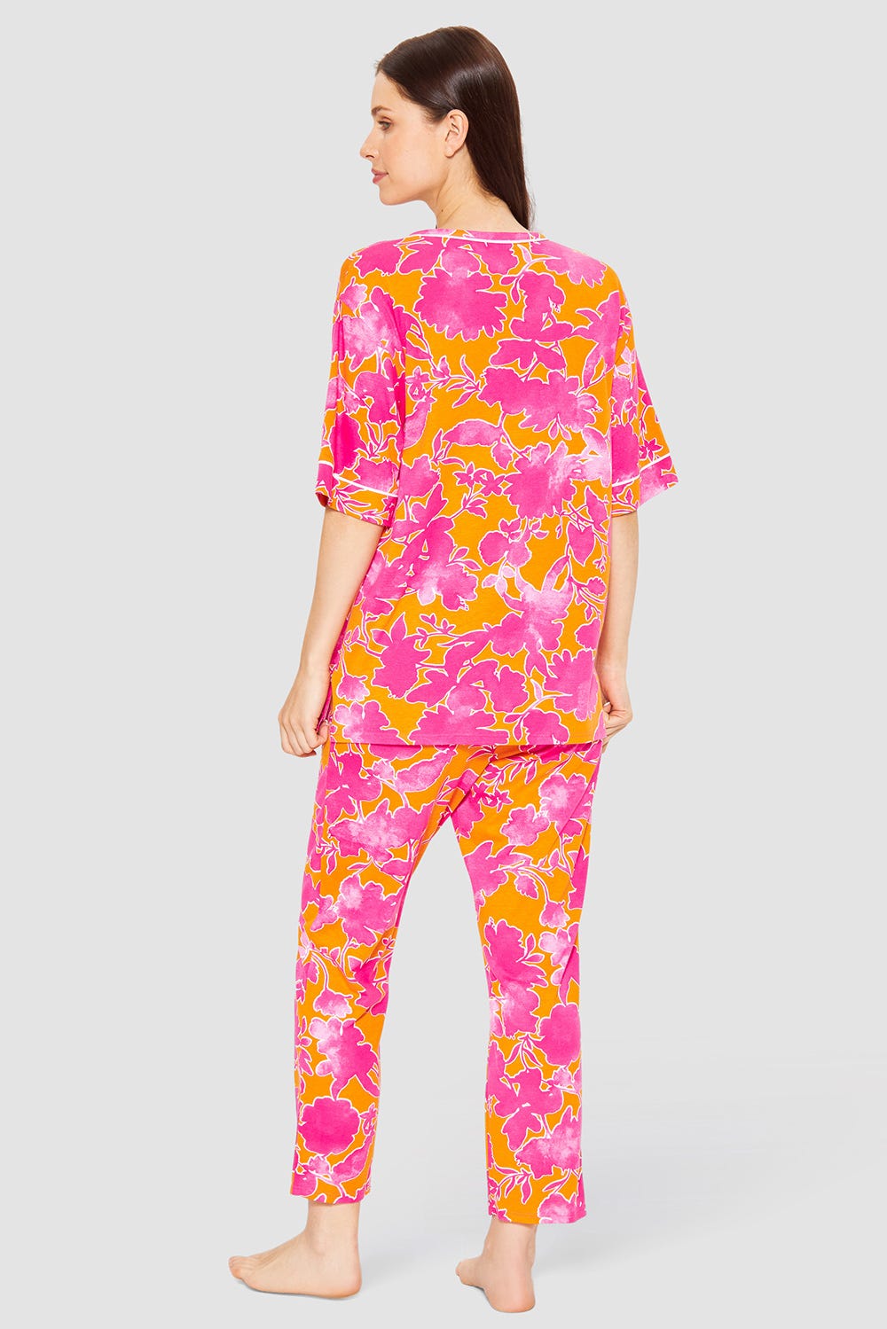 r-sch-be-happy-pyjama-7-8-mehrfarbig-allover-halbarm image 3