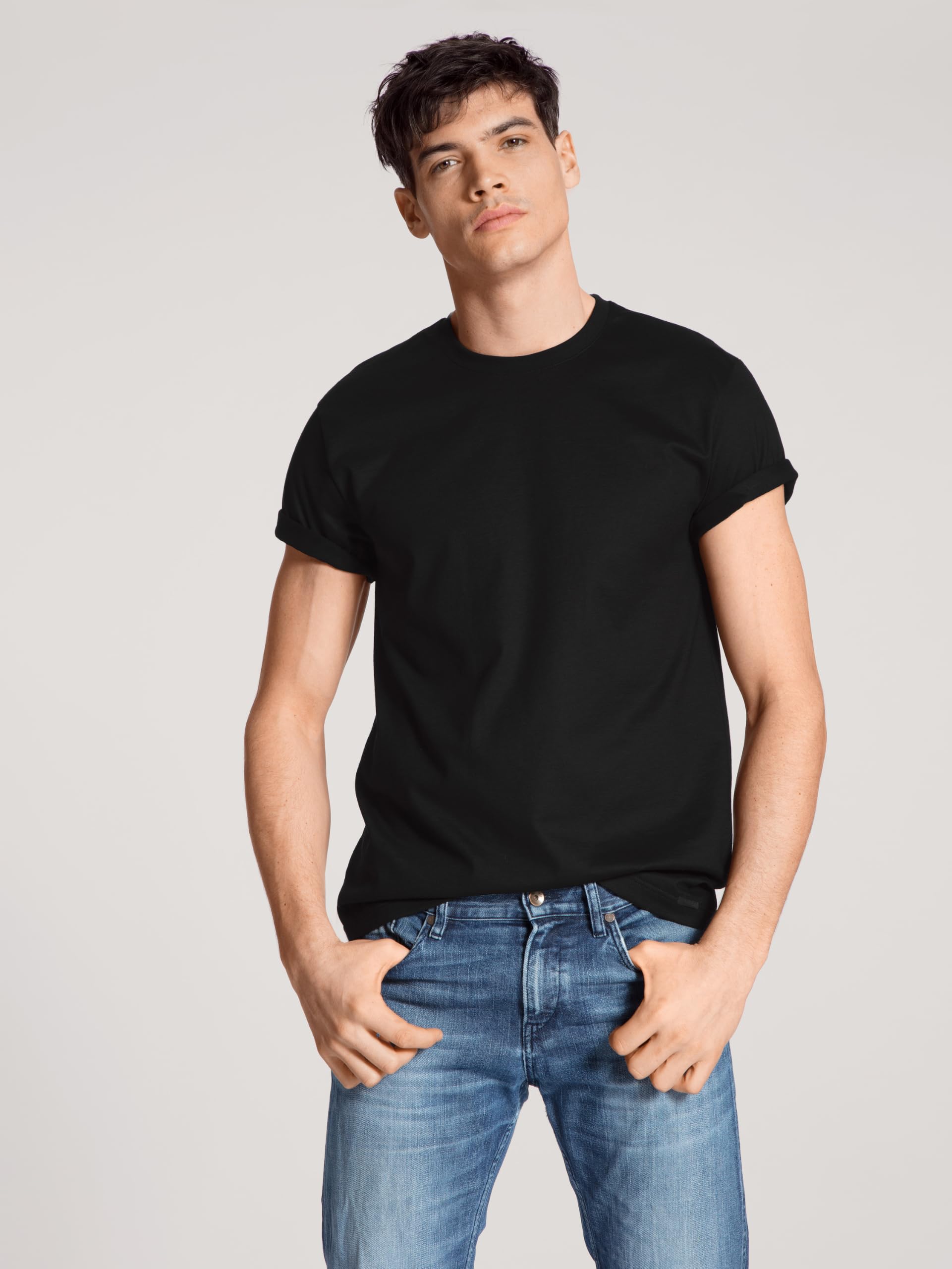 calida-natural-benefit-t-shirt-herren-2er-pack-gr-52-54 image 5