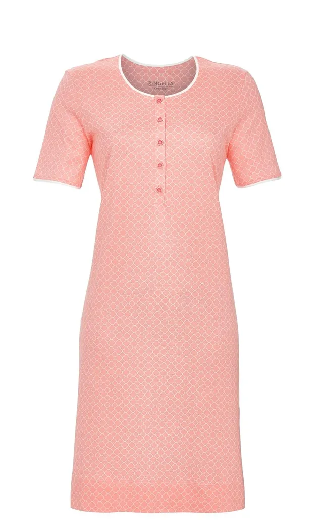 ringella-damen-nachthemd-kurzarm-baumwolle-modal-gr-36 image 1