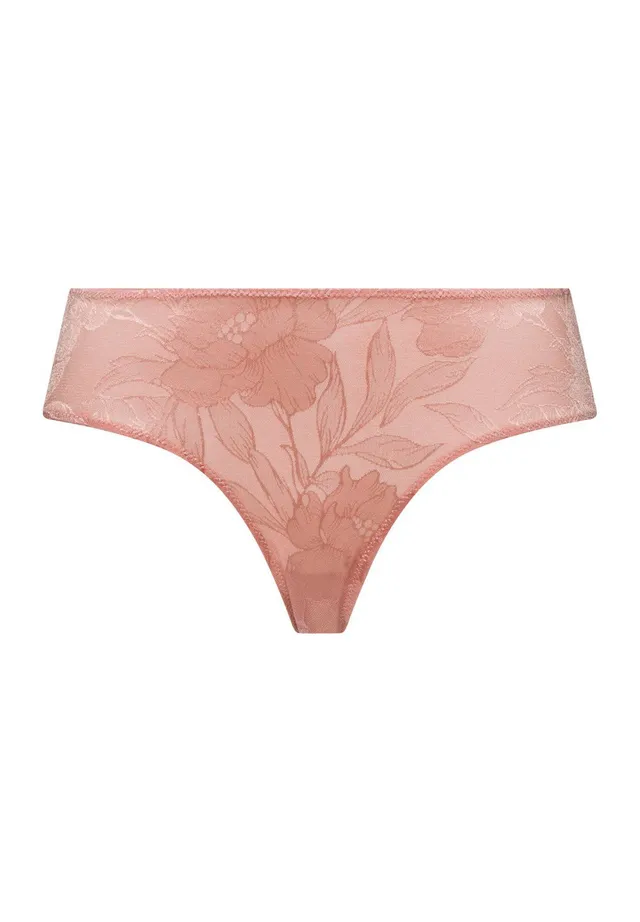 hanro-tina-midi-slip-mocha-powder-spitze image 1