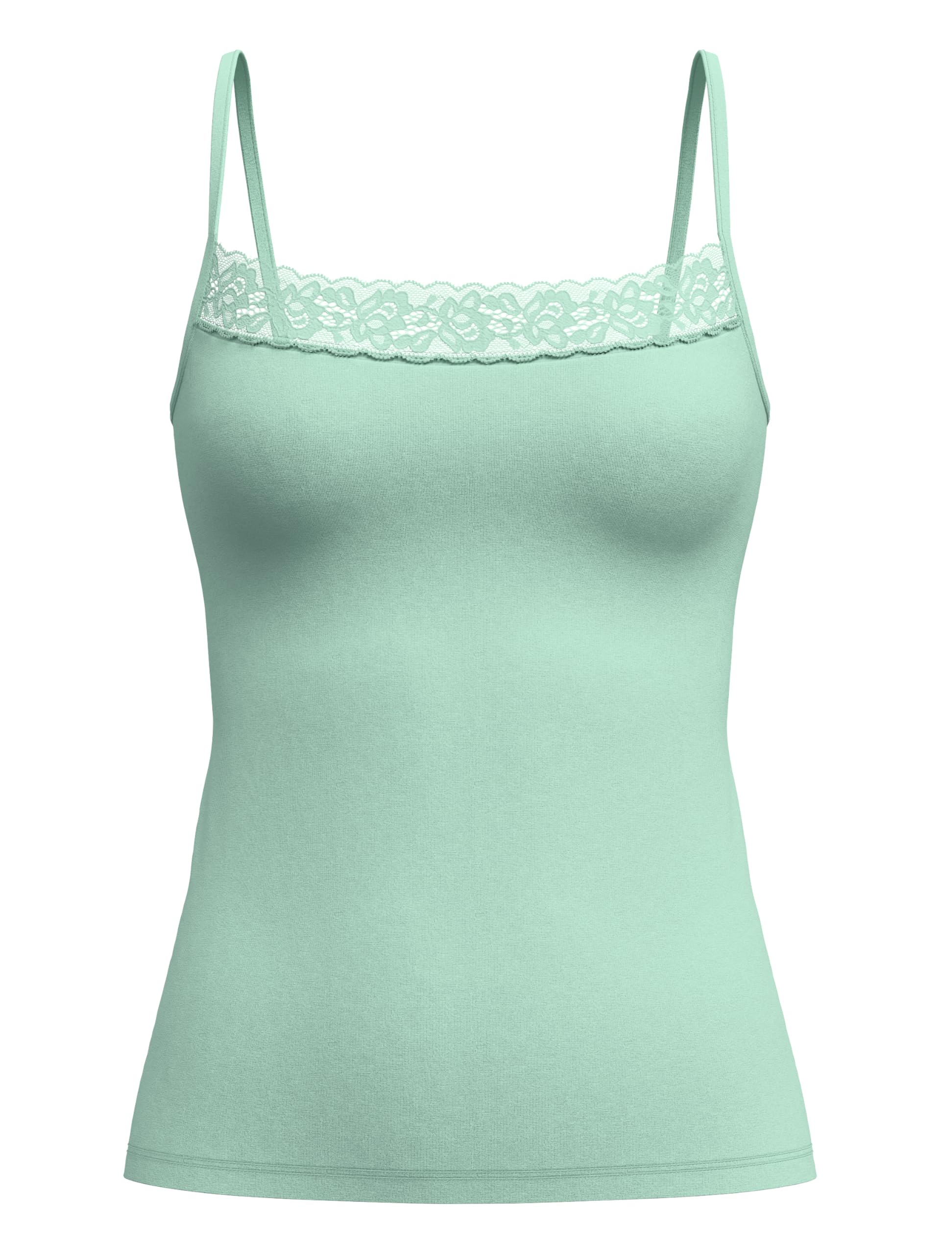 calida-natural-comfort-lace-spaghetti-top-damen-schwarz-spitze image 3