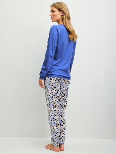 calida-flower-dreams-pyjama-damen-44-46-mit-b-ndchen image 7