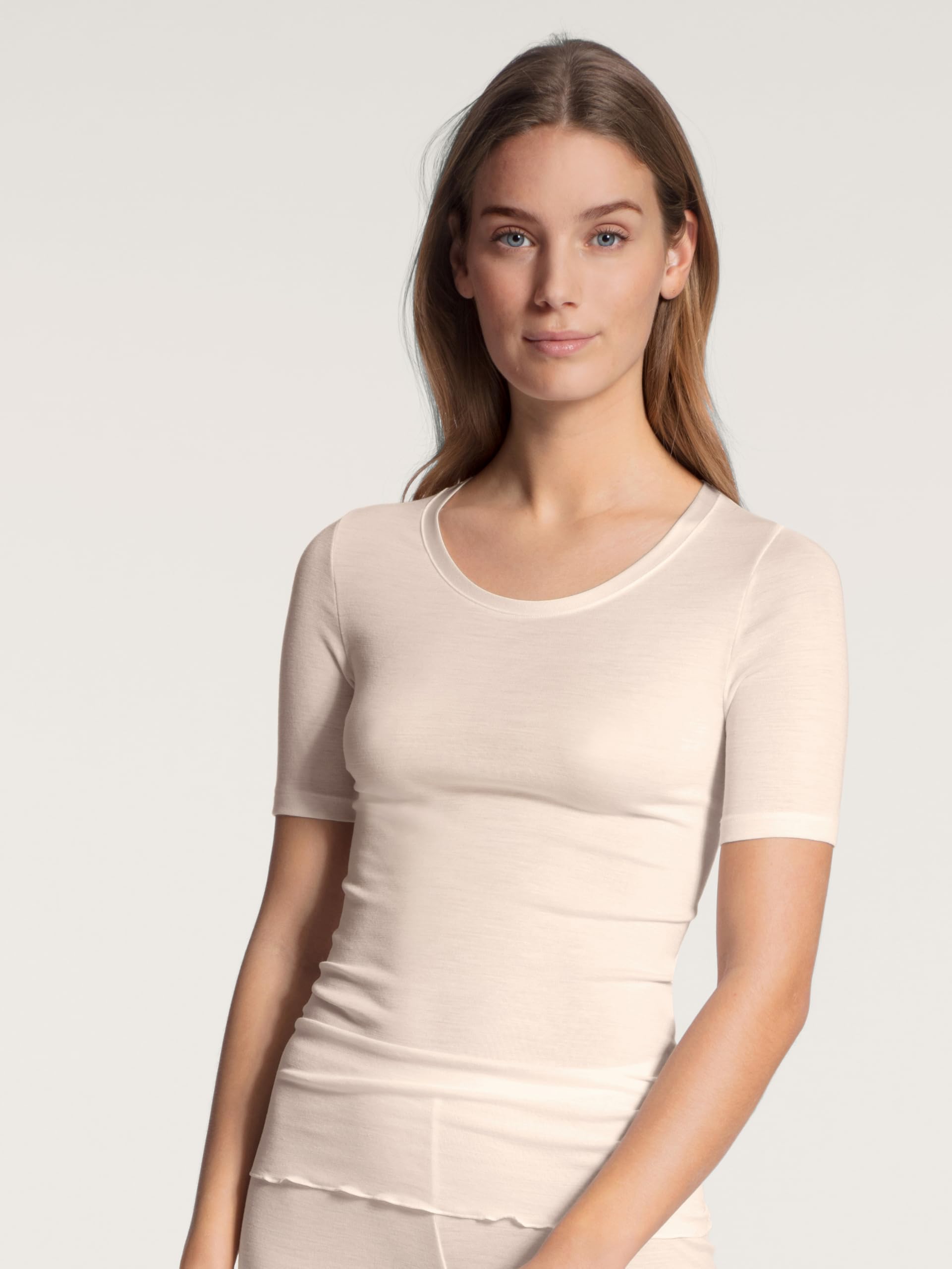 calida-true-confidence-t-shirt-damen-wolle-seide-48-50 image 2