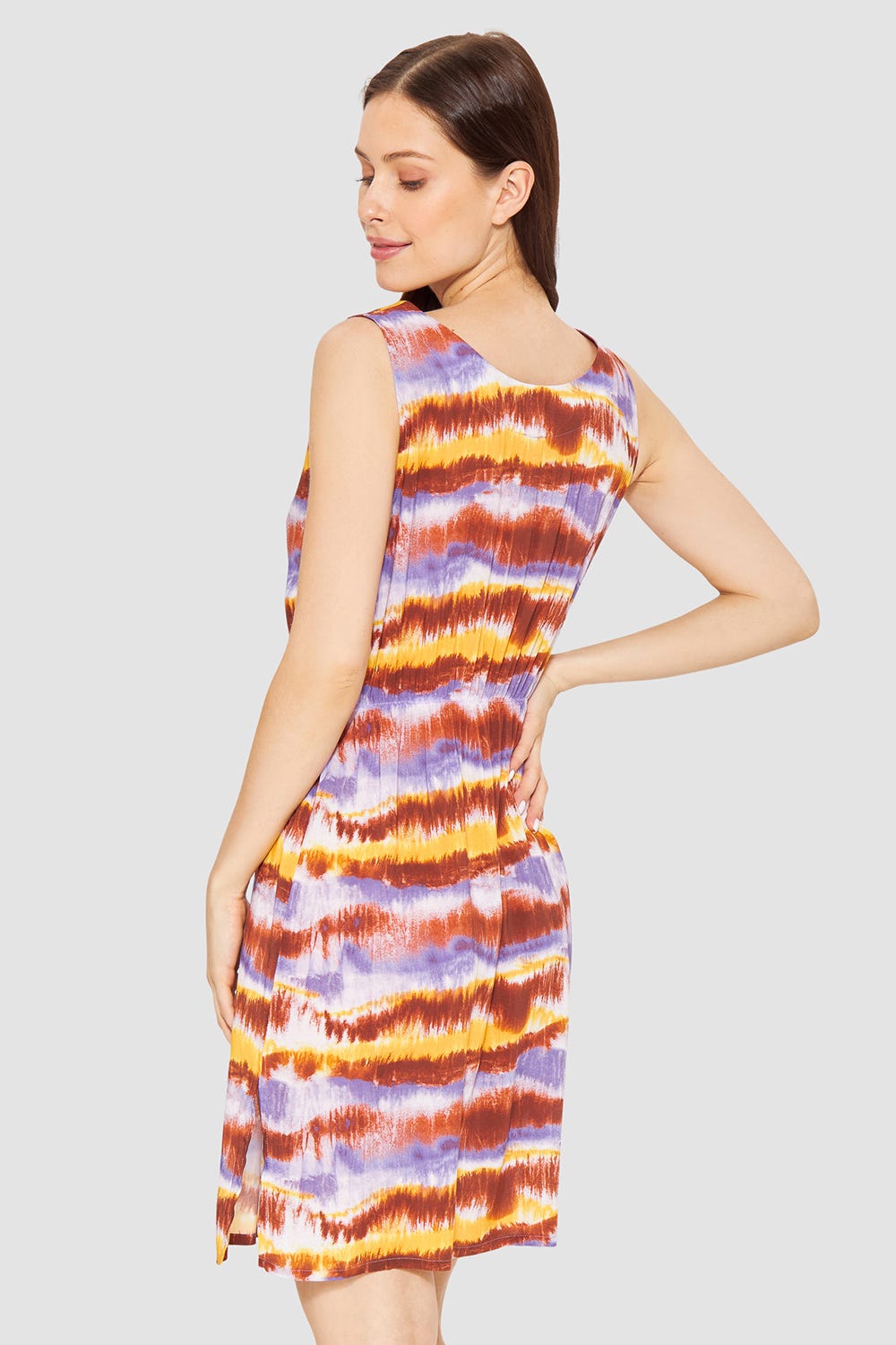 r-sch-be-happy-strandkleid-knielang-sommerkleid-tie-dye image 3