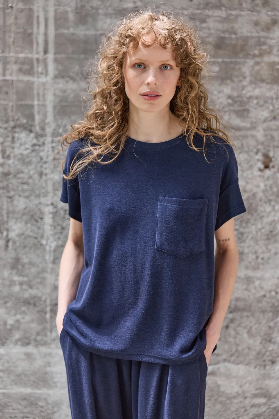 sunday-in-bed-amie-shirt-terry-weit-lang-baumwolle image 1