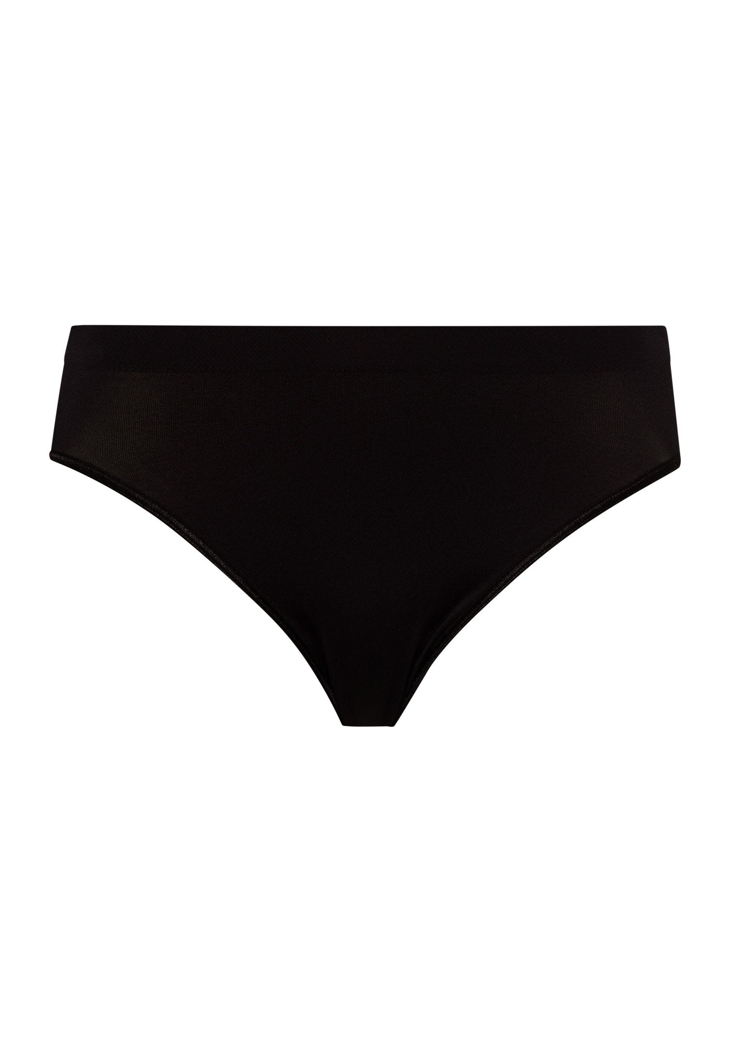 hanro-touch-feeling-midi-slip-schwarz-microfaser-damen image 1