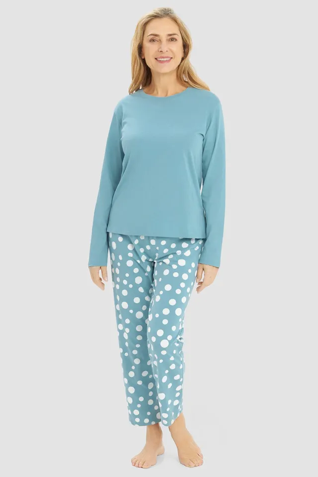 r-sch-be-happy-7-8-pyjama-tupfendruck-schlafanzug-t-rkis image 1