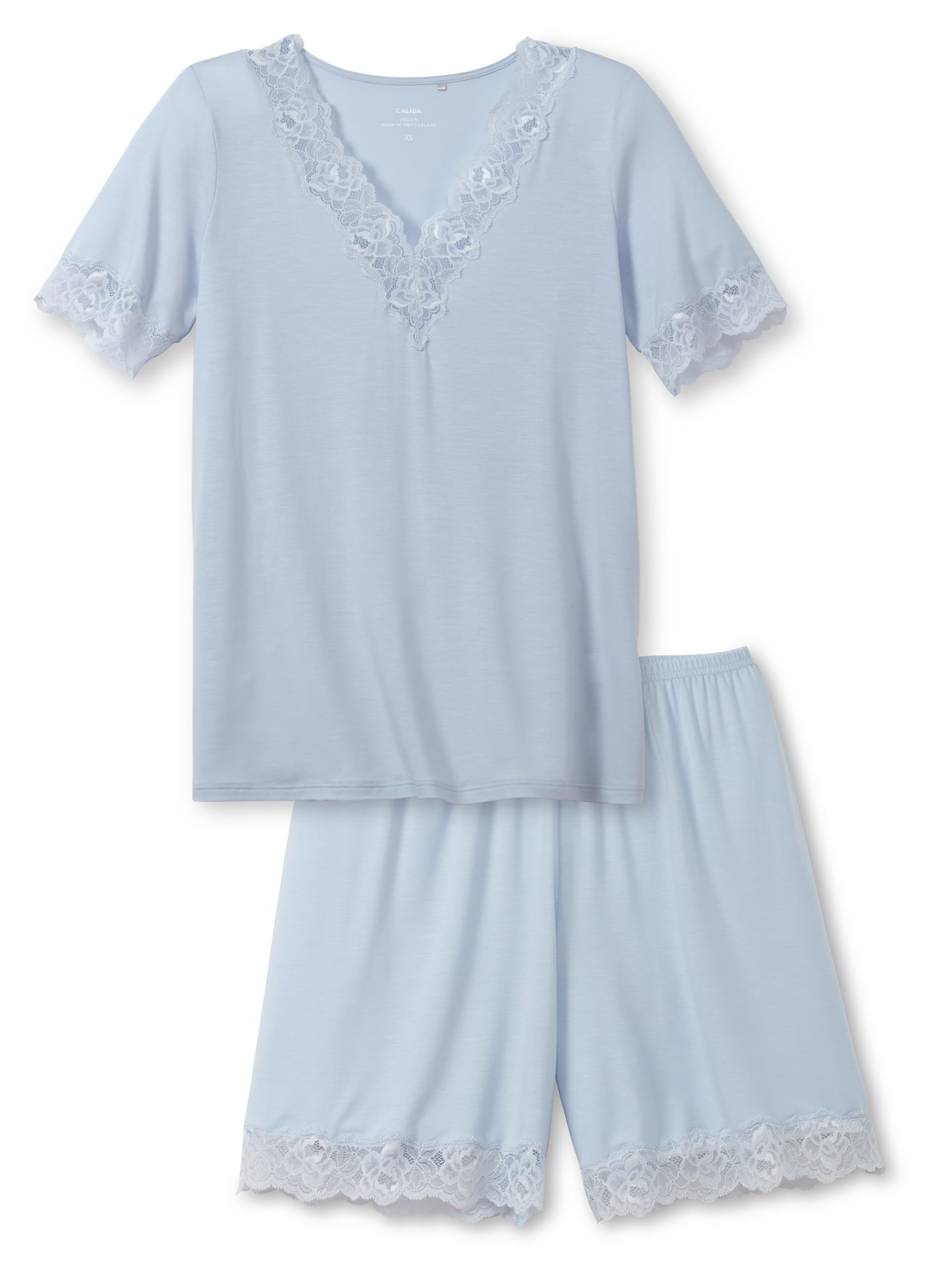 calida-elegant-dreams-pyjamaset-damen-kurz-baumwolle image 3