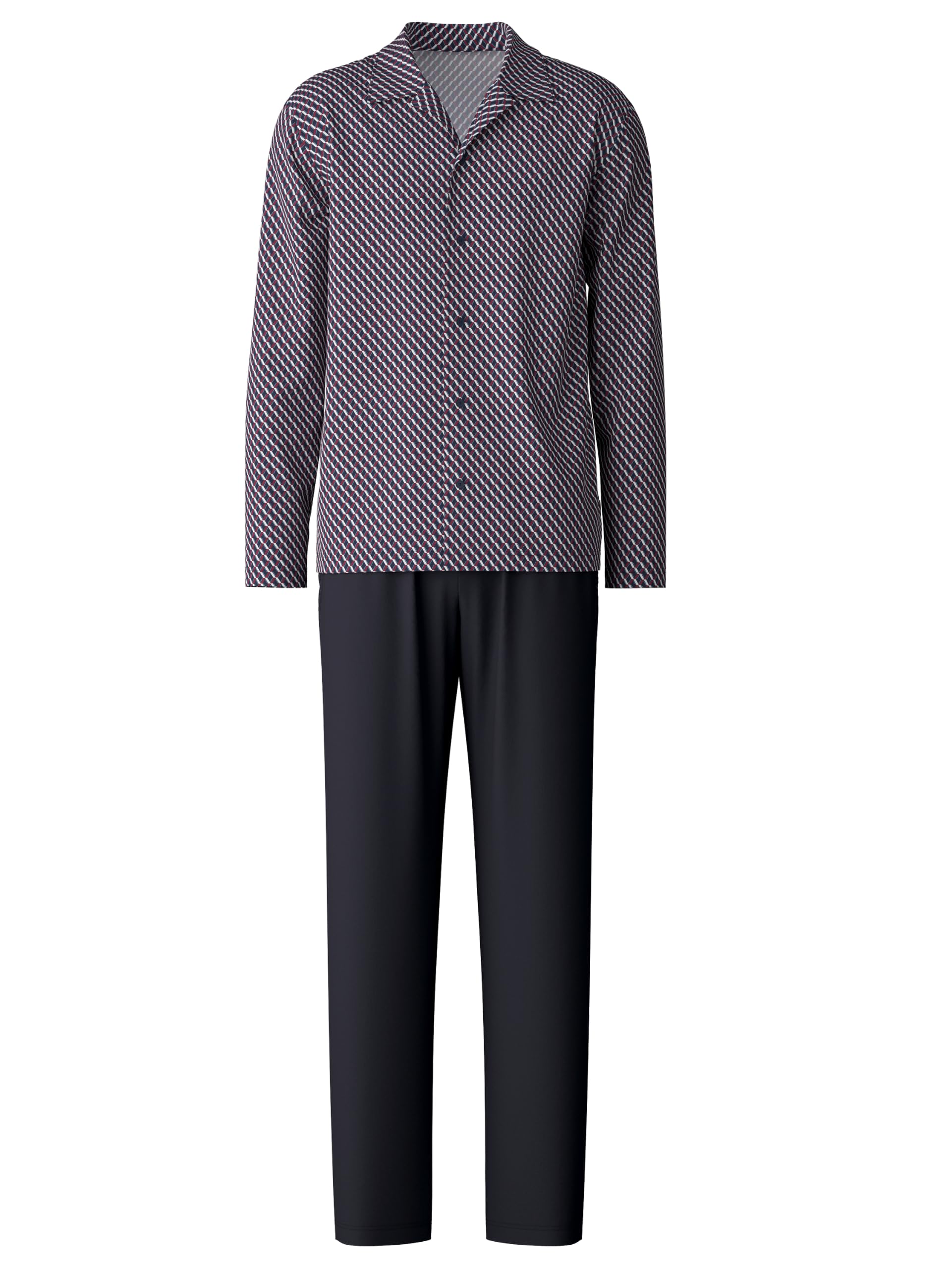 calida-relax-imprint-pyjama-herren-baumwolle-gr-52-54 image 3