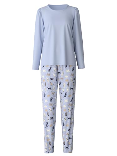 calida-favourites-dreams-cat-dreams-pyjama-harmony-blue-48-50-2 image 7