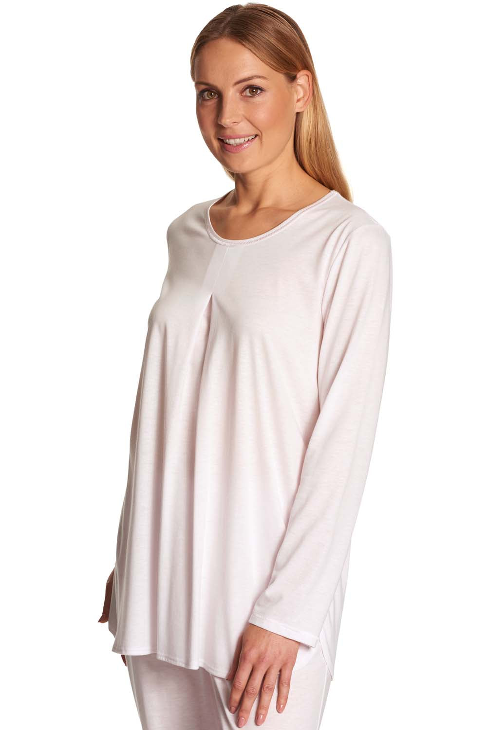 r-sch-be-happy-shirt-langarm-rundhals-oberteil-braun-jersey image 6