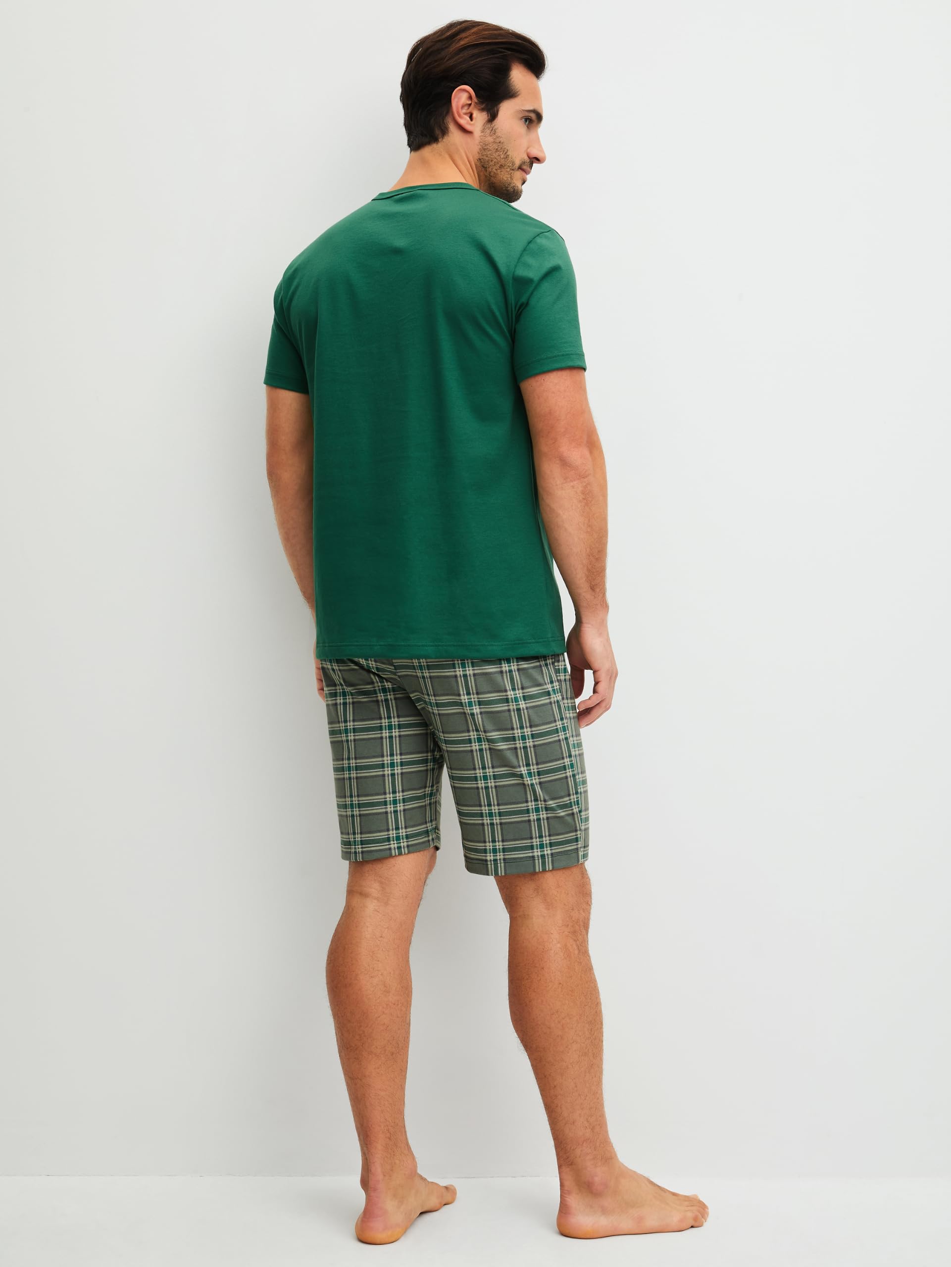 calida-relax-imprint-herren-pyjama-kurz-gr-50-baumwolle image 3