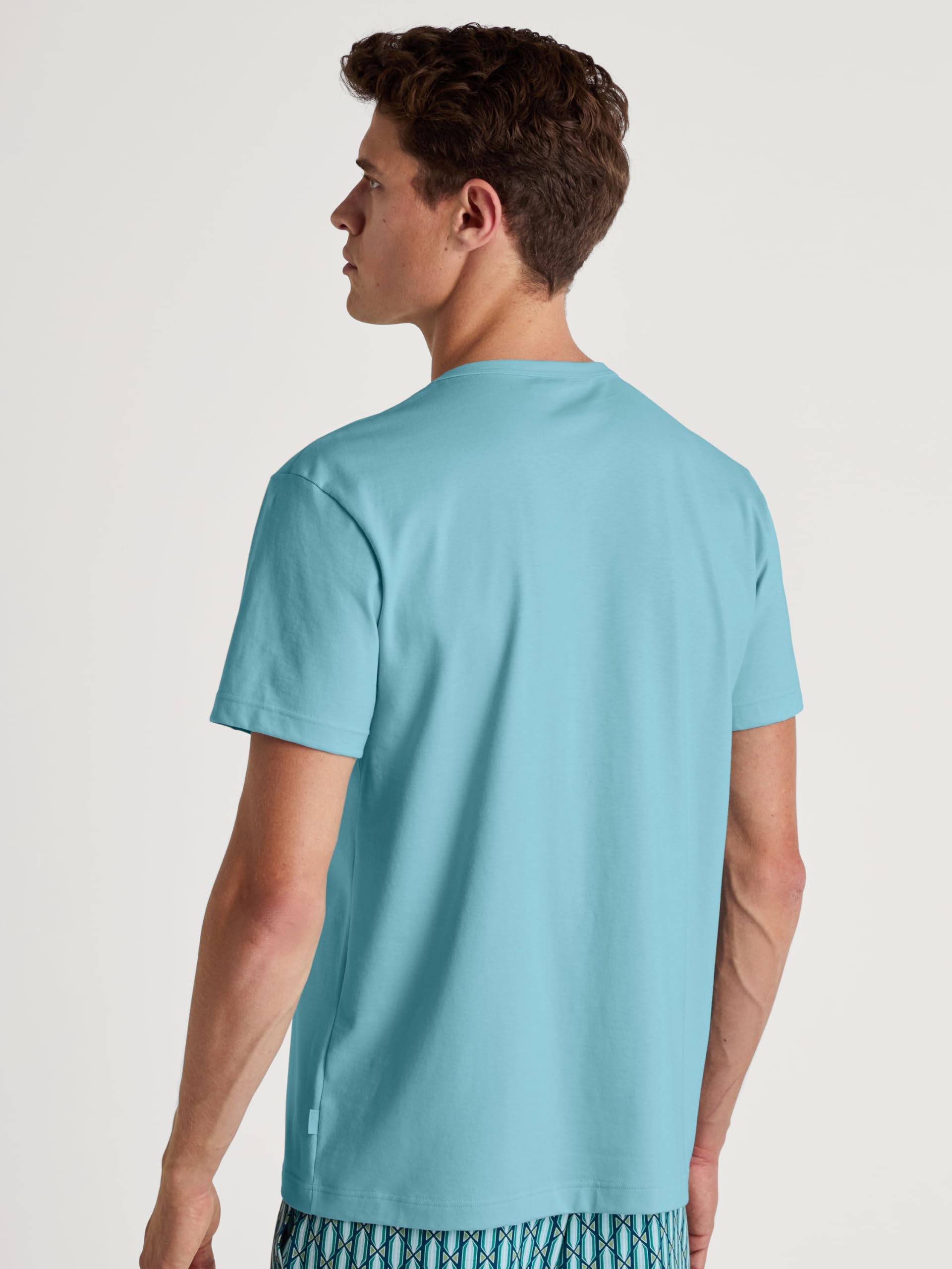 calida-remix-basic-sleep-t-shirt-herren-dark-glen-gr-n image 4
