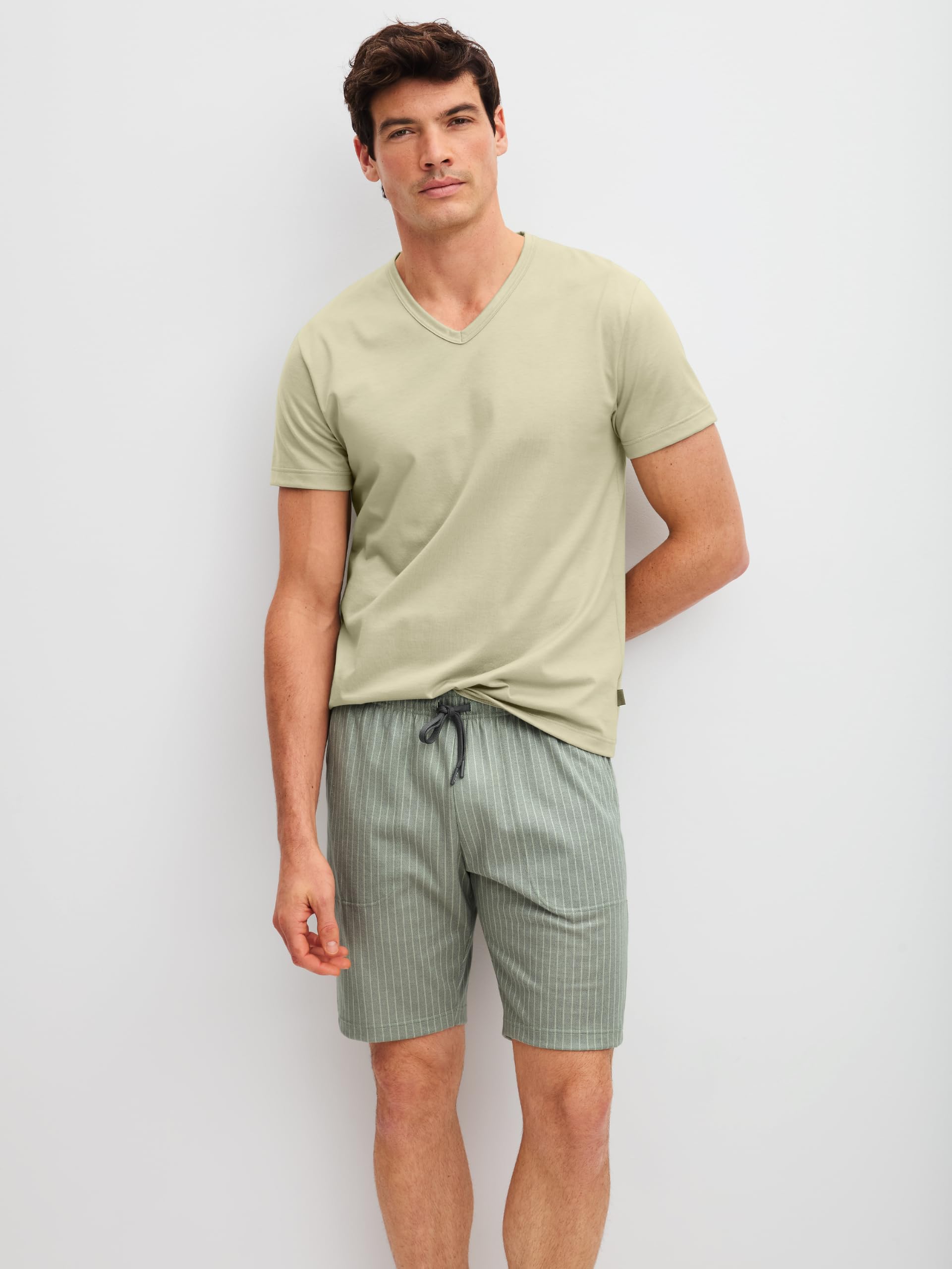 calida-remix-basic-sleep-bermudas-herren-blau-shorts image 5