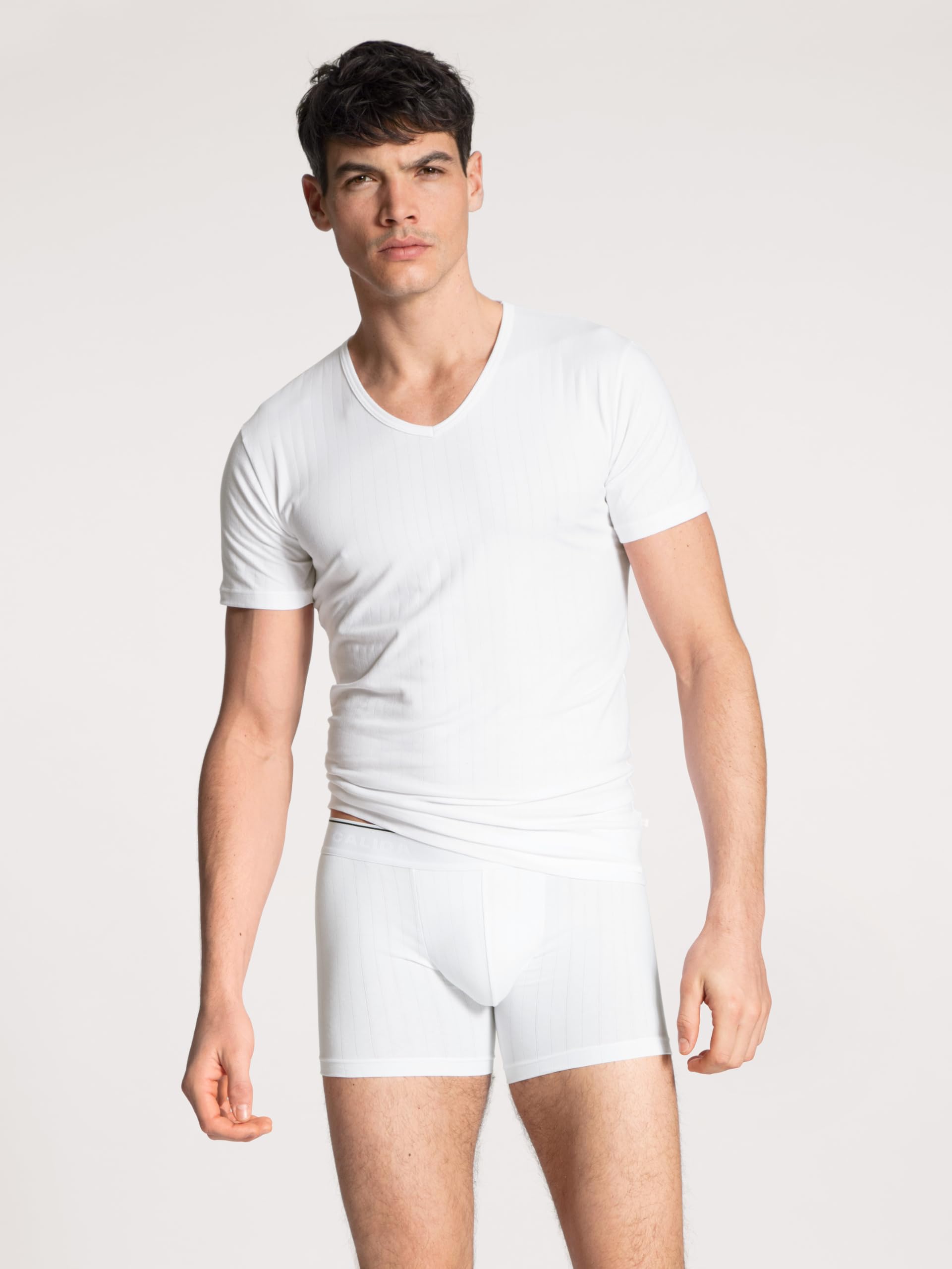 calida-pure-style-boxershorts-herren-unterhose-schwarz-nadelzug image 3