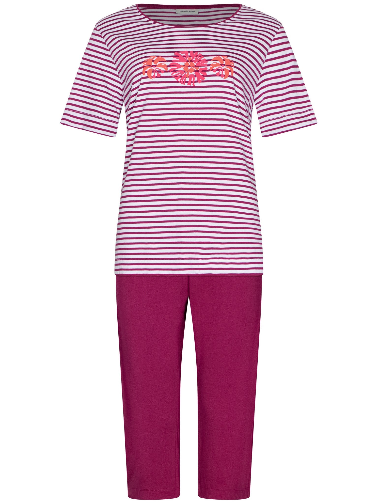 pastunette-paradise-pink-pyjama-rosa-bio-baumwolle-2 image 1