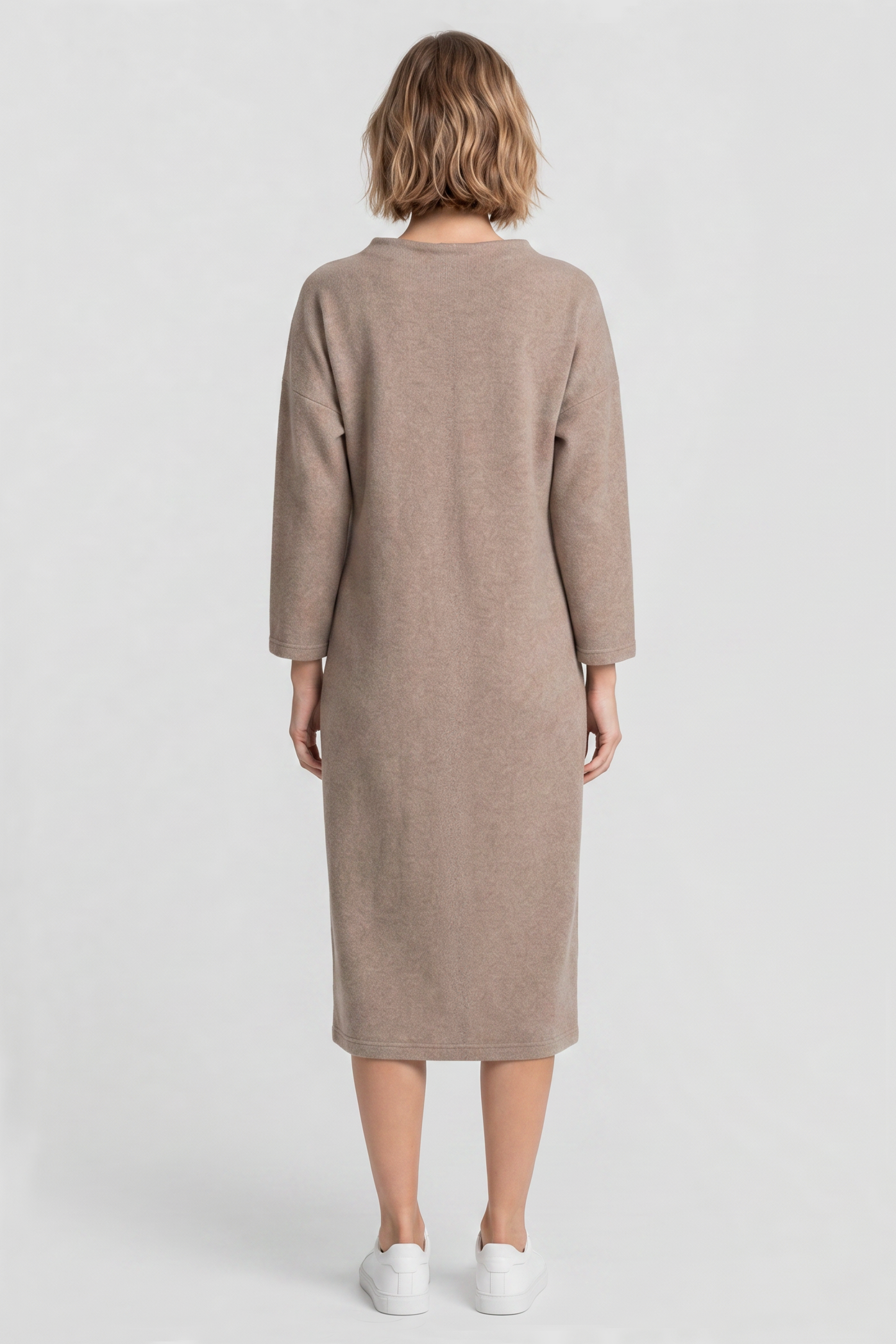 r-sch-be-happy-hauskleid-midi-braun-fleece-w-rmend image 3