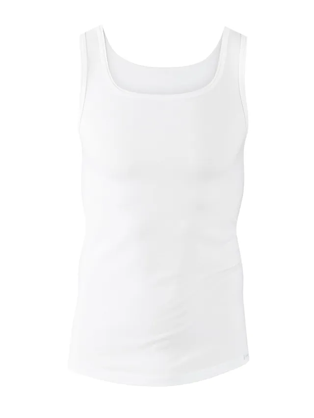 calida-evolution-unterhemd-herren-wei-gr-e-50-rmellos image 1