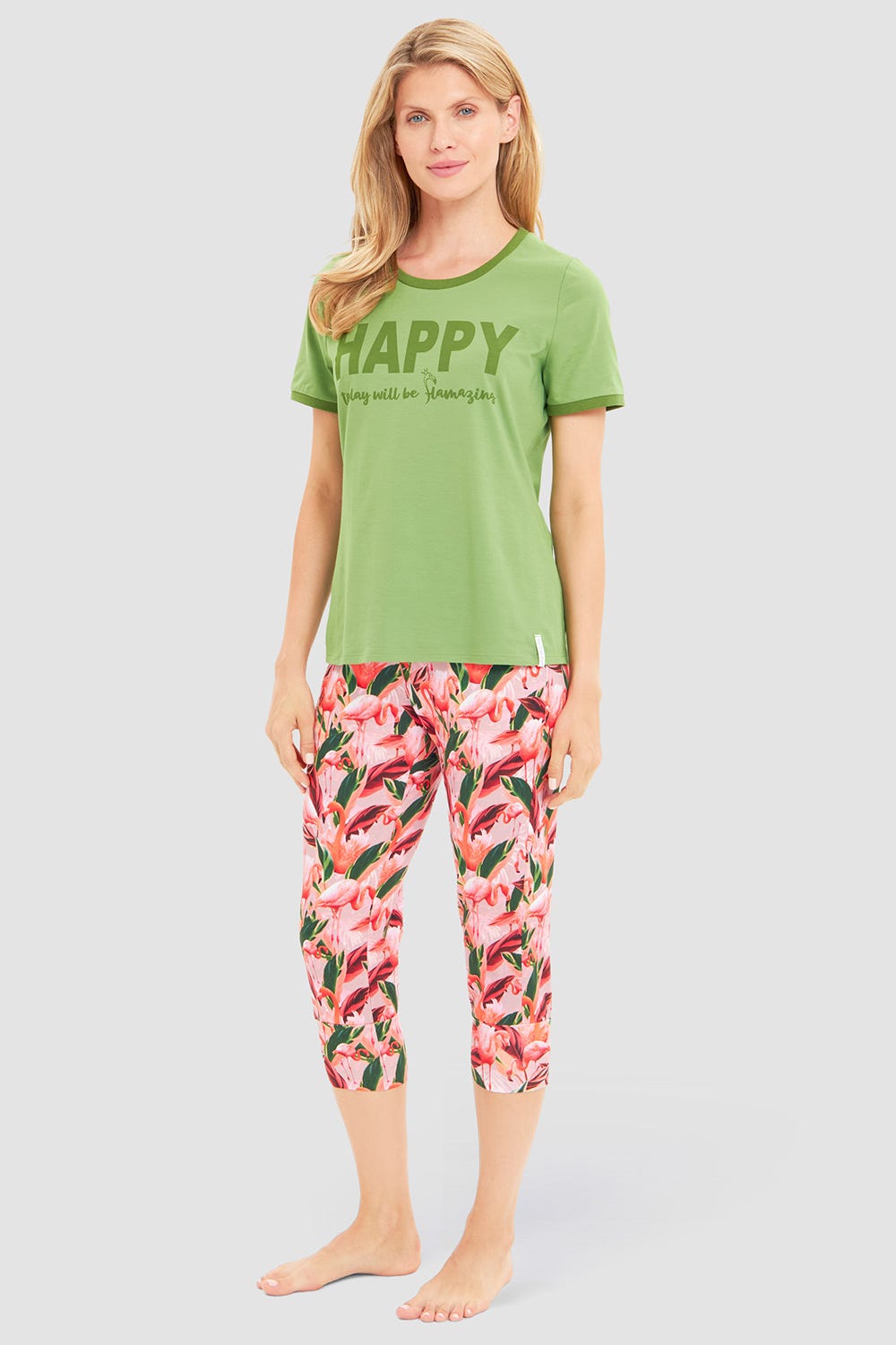 r-sch-be-happy-shirt-kurzarm-gr-n-flamingo-print image 4