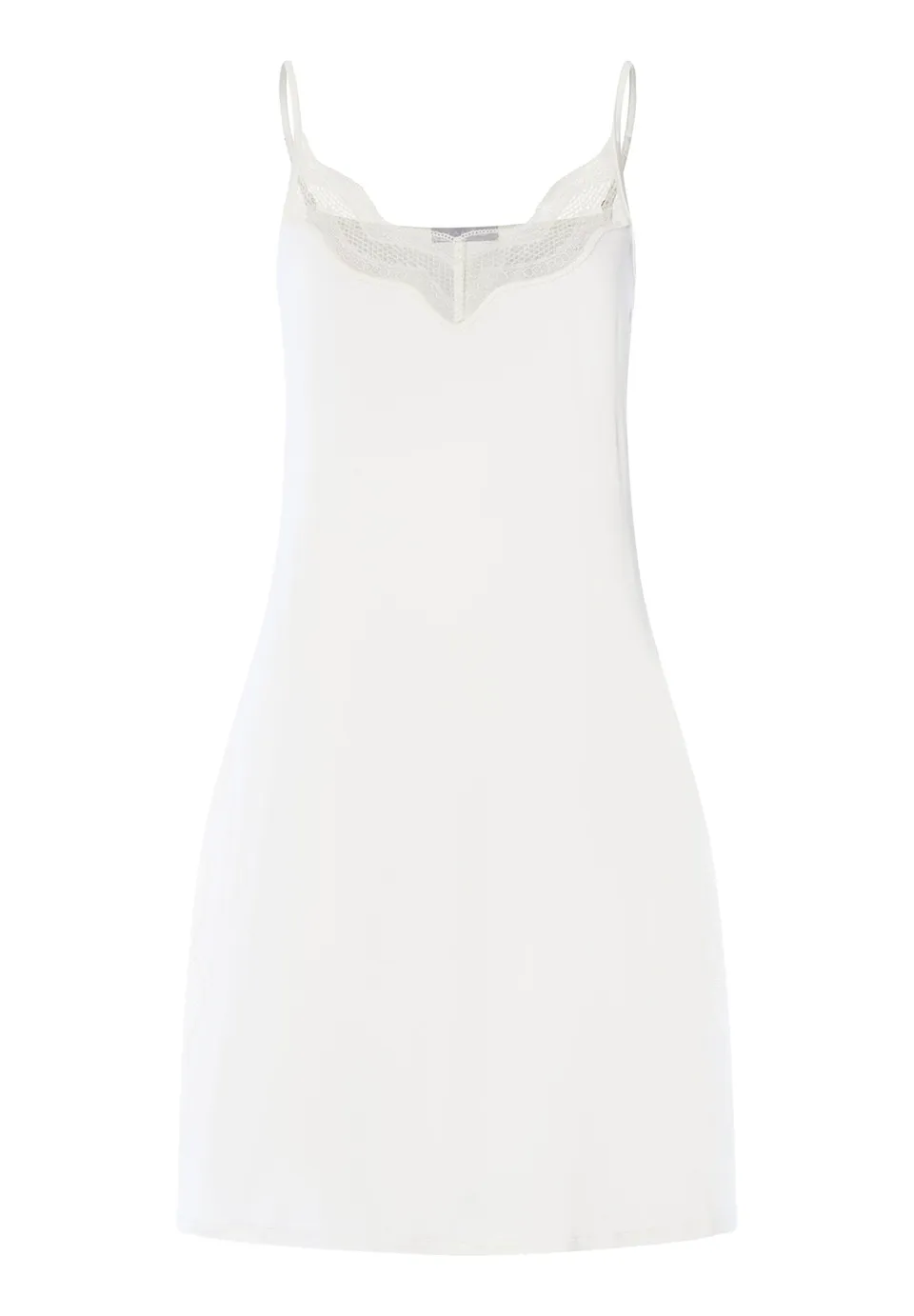 hanro-cira-negligee-90cm-unterkleid-off-white-spitze image 1