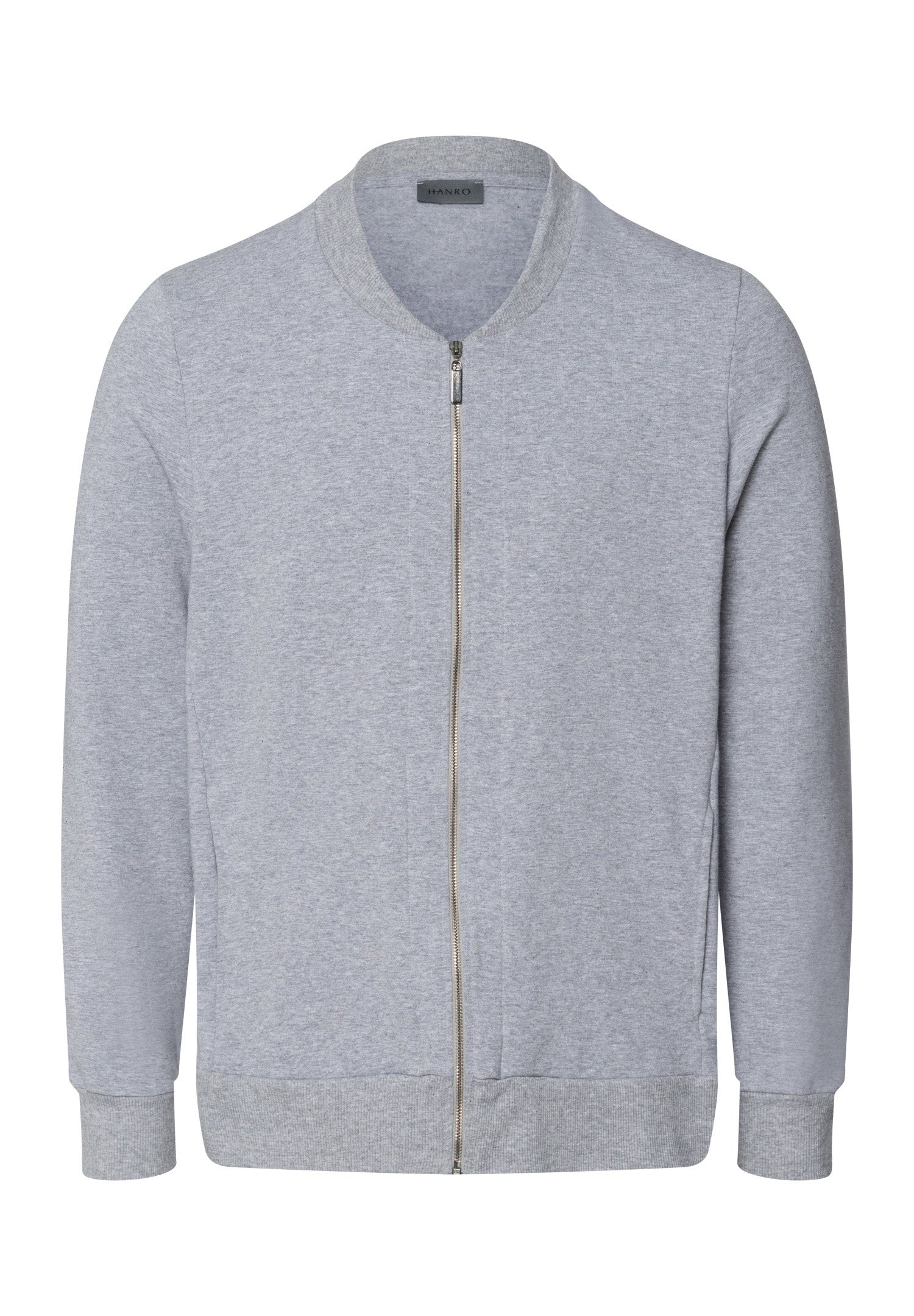 hanro-natural-living-cardigan-075774-grey-melange-bio image 1