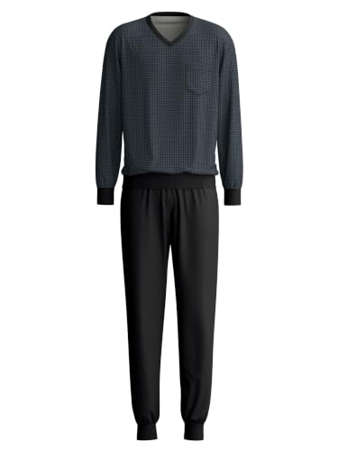 calida-relax-streamline-pyjamaset-herren-mit-b-ndchen image 8