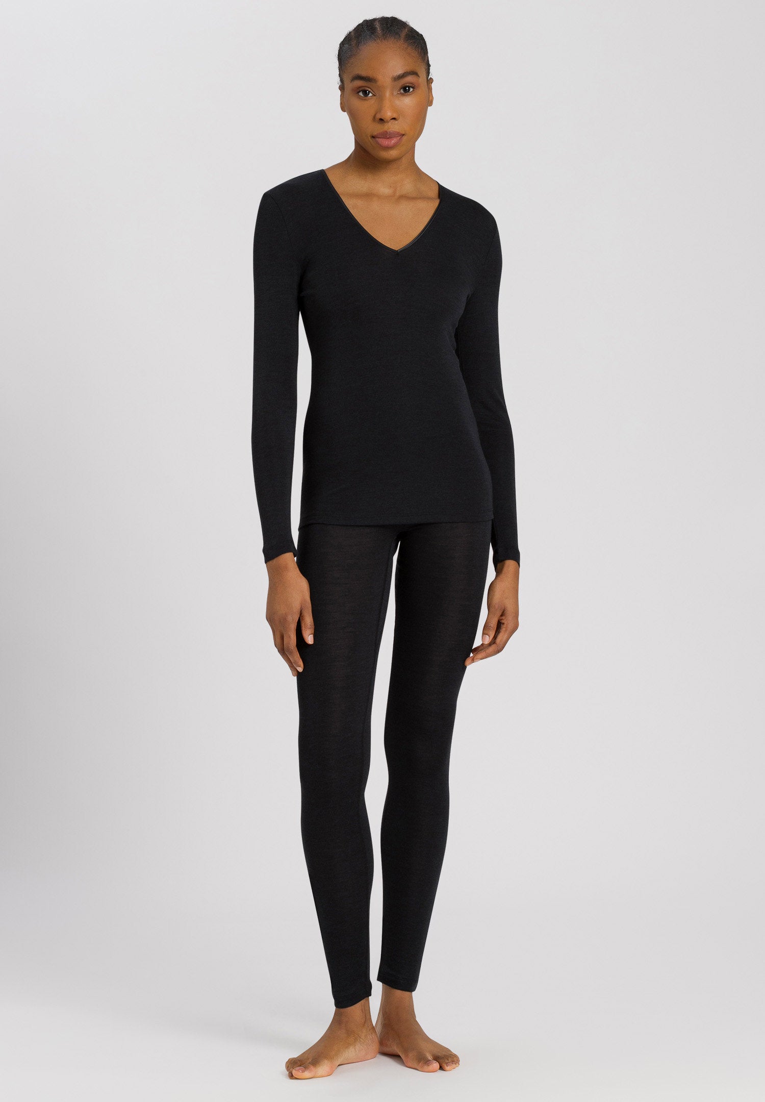 hanro-woolen-silk-071418-langarm-shirt-schwarz-wolle-seide image 5