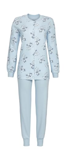 ringella-women-men-pyjama-durchgekn-pft-blumen-interlock image 3