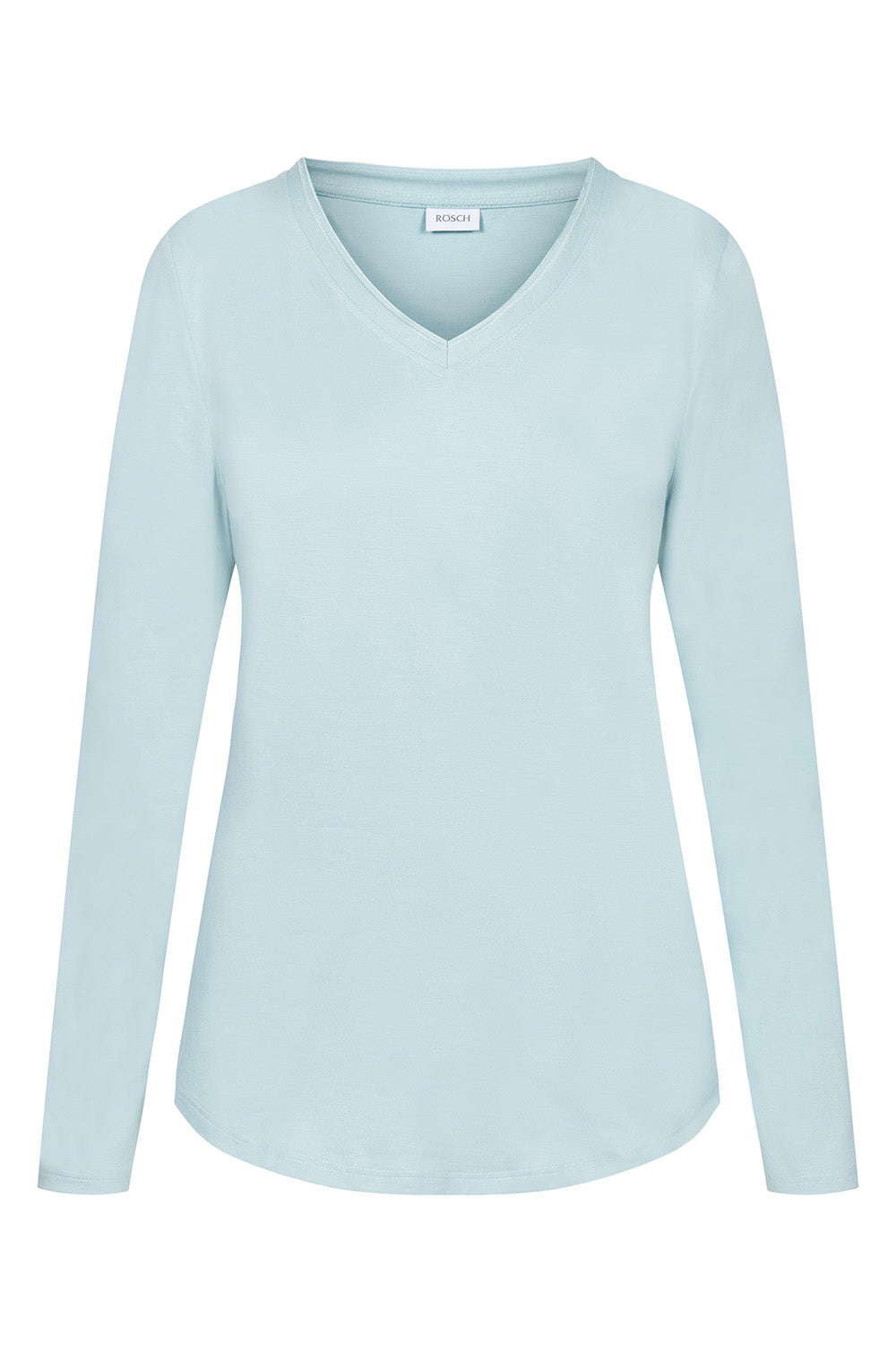 r-sch-be-happy-shirt-langarm-blau-v-ausschnitt image 8