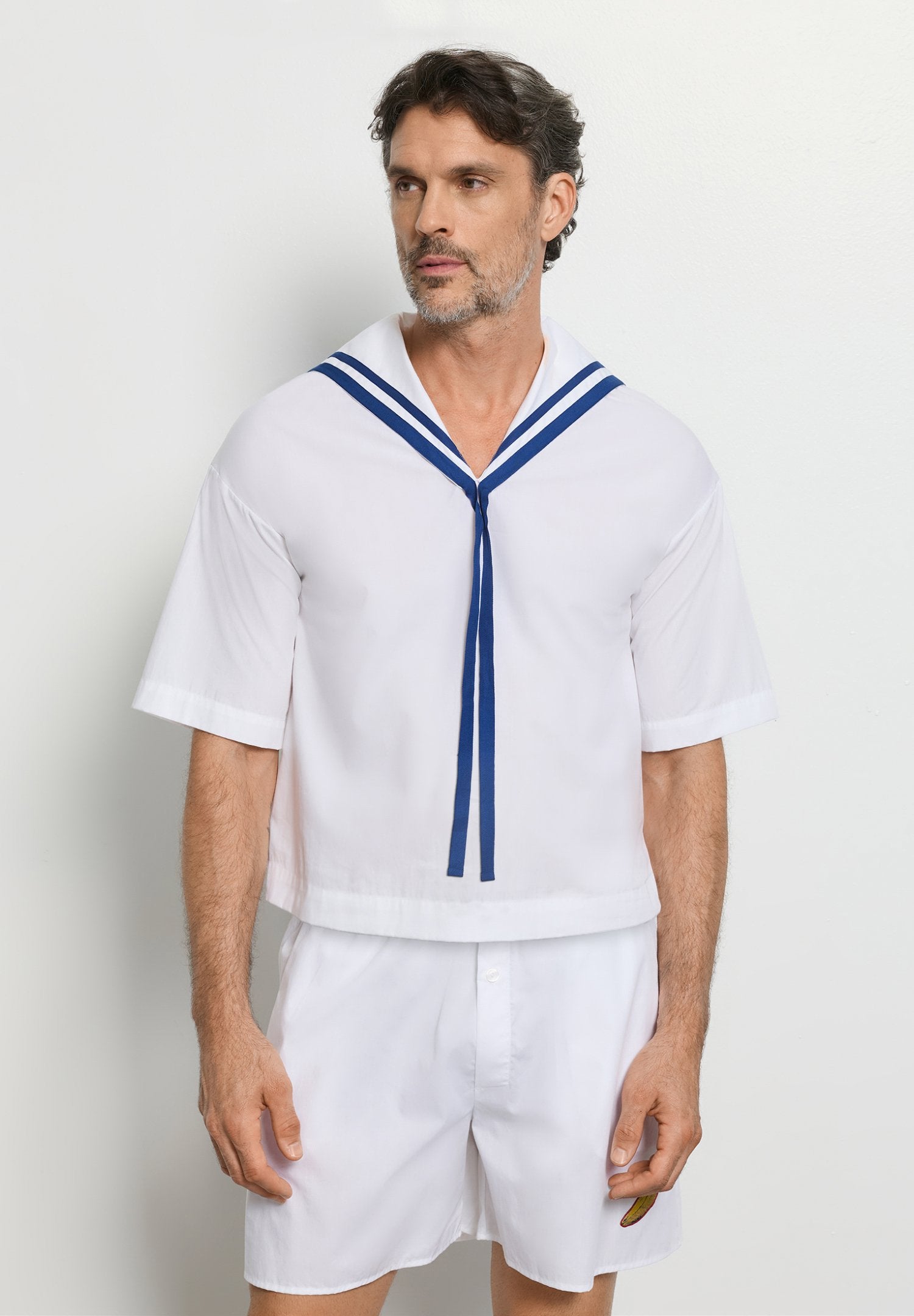 hanro-charlotte-adam-s-slv-shirt-schlafshirt-wei-baumwolle image 3