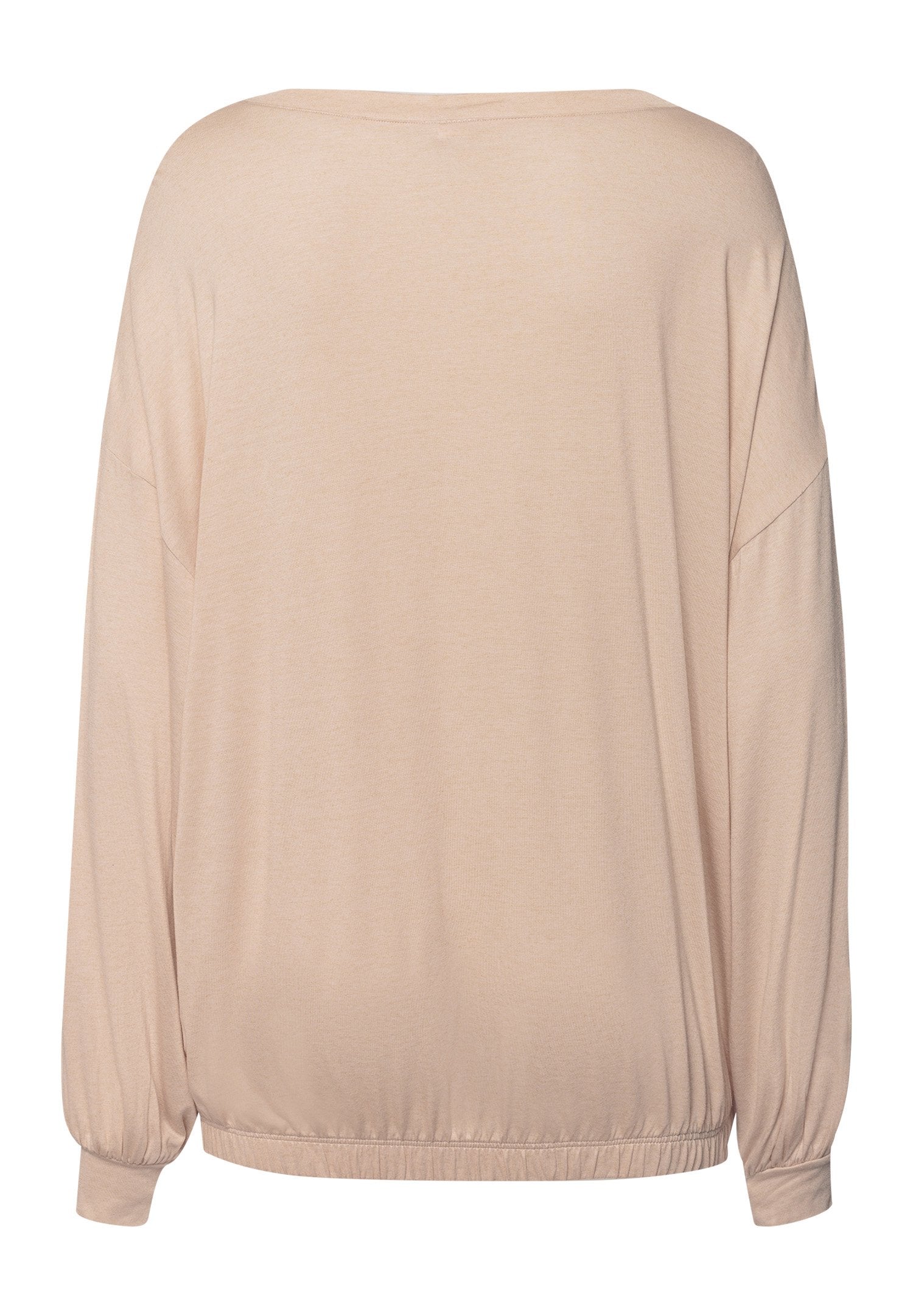 hanro-natural-wear-langarmshirt-coffee-quartz-kaschmir image 3