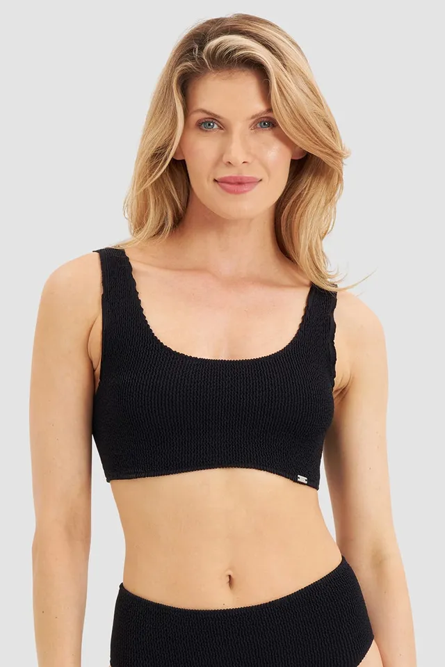 r-sch-be-happy-bikini-top-schwarz-strukturware image 1