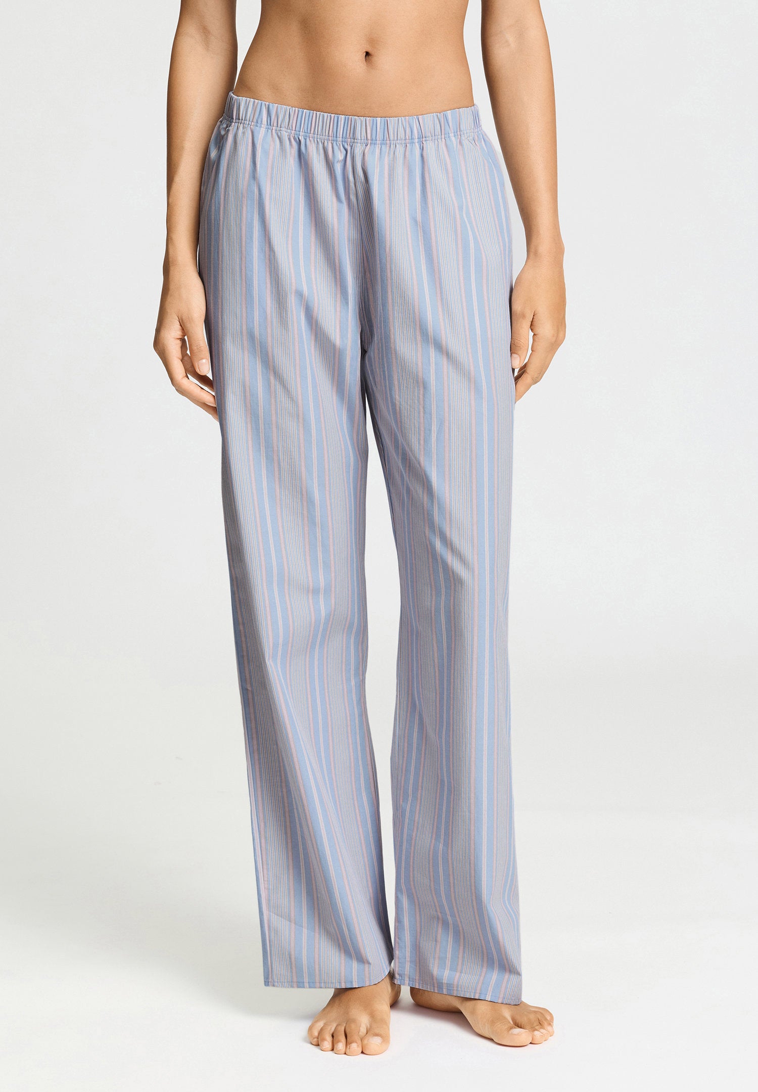 hanro-sleep-lounge-hose-lilian-stripes-baumwolle image 3