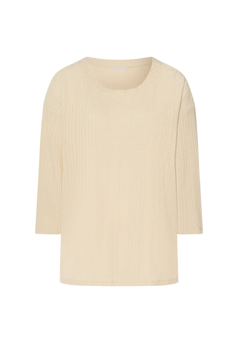 hanro-summer-knits-3-4-slv-shirt-top-oyster-grau image 1