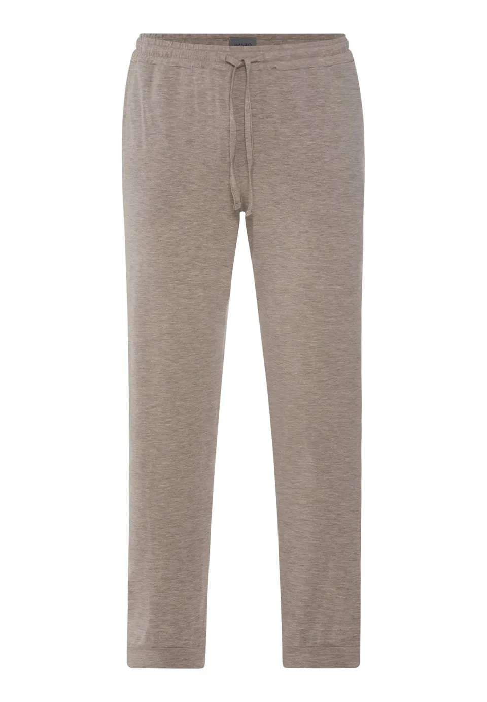 hanro-casuals-winter-long-pants-pyjamahose-toffee-melange-wolle image 1