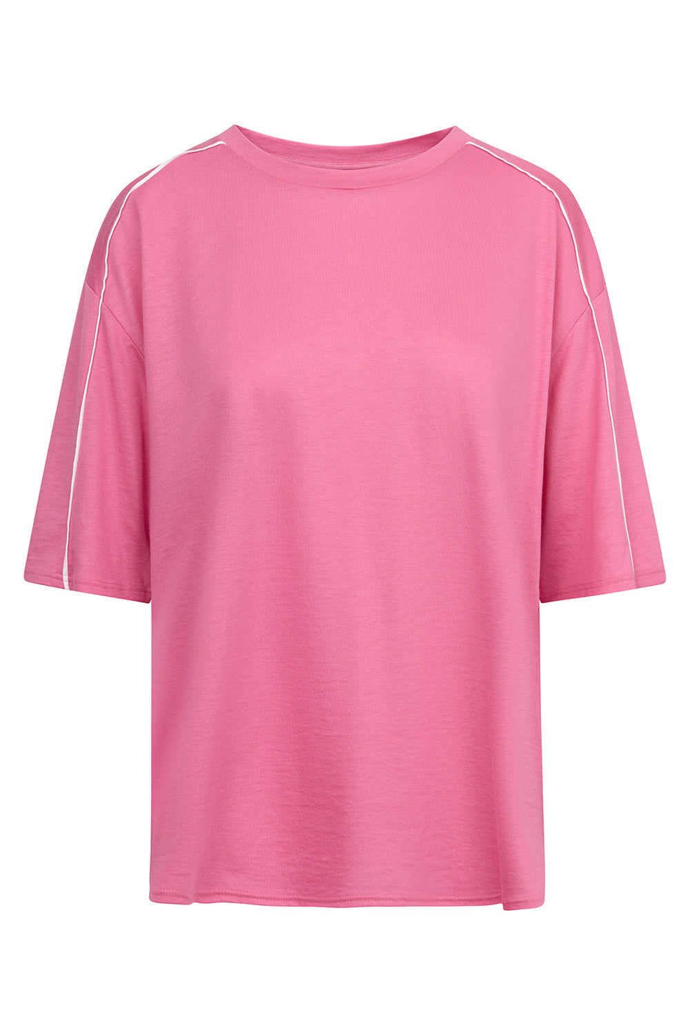 r-sch-be-happy-shirt-kurzarm-t-shirt-pink-paspel image 2