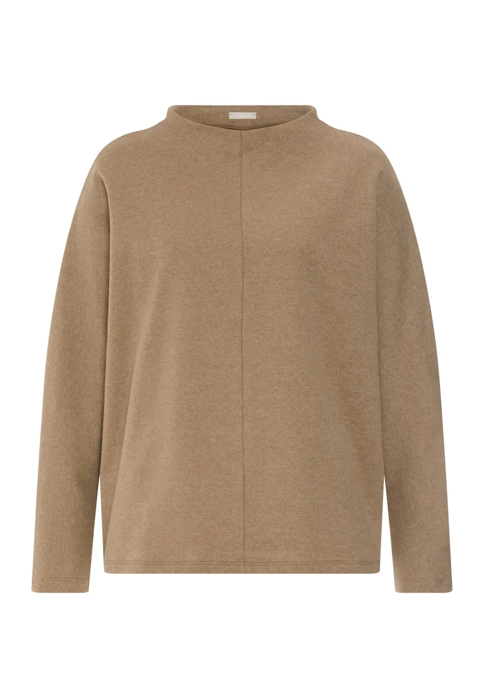 hanro-easy-wear-pullover-078929-desert-clay-baumwolle image 1