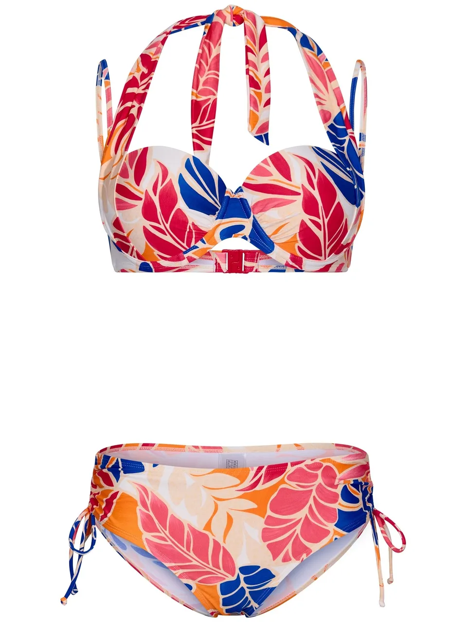 pastunette-sunset-coral-bikini-orange-mit-b-gel image 1