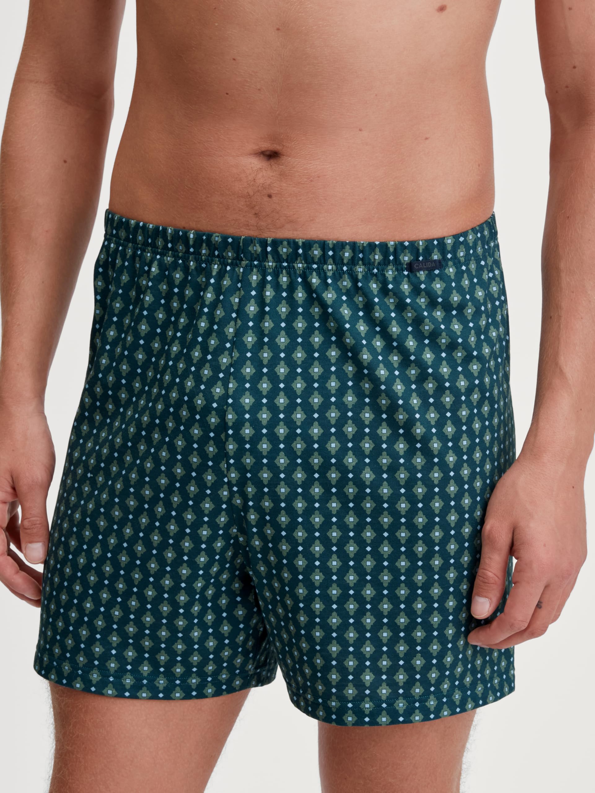 calida-prints-boxershorts-herren-deep-night-blue-1er-pack image 2