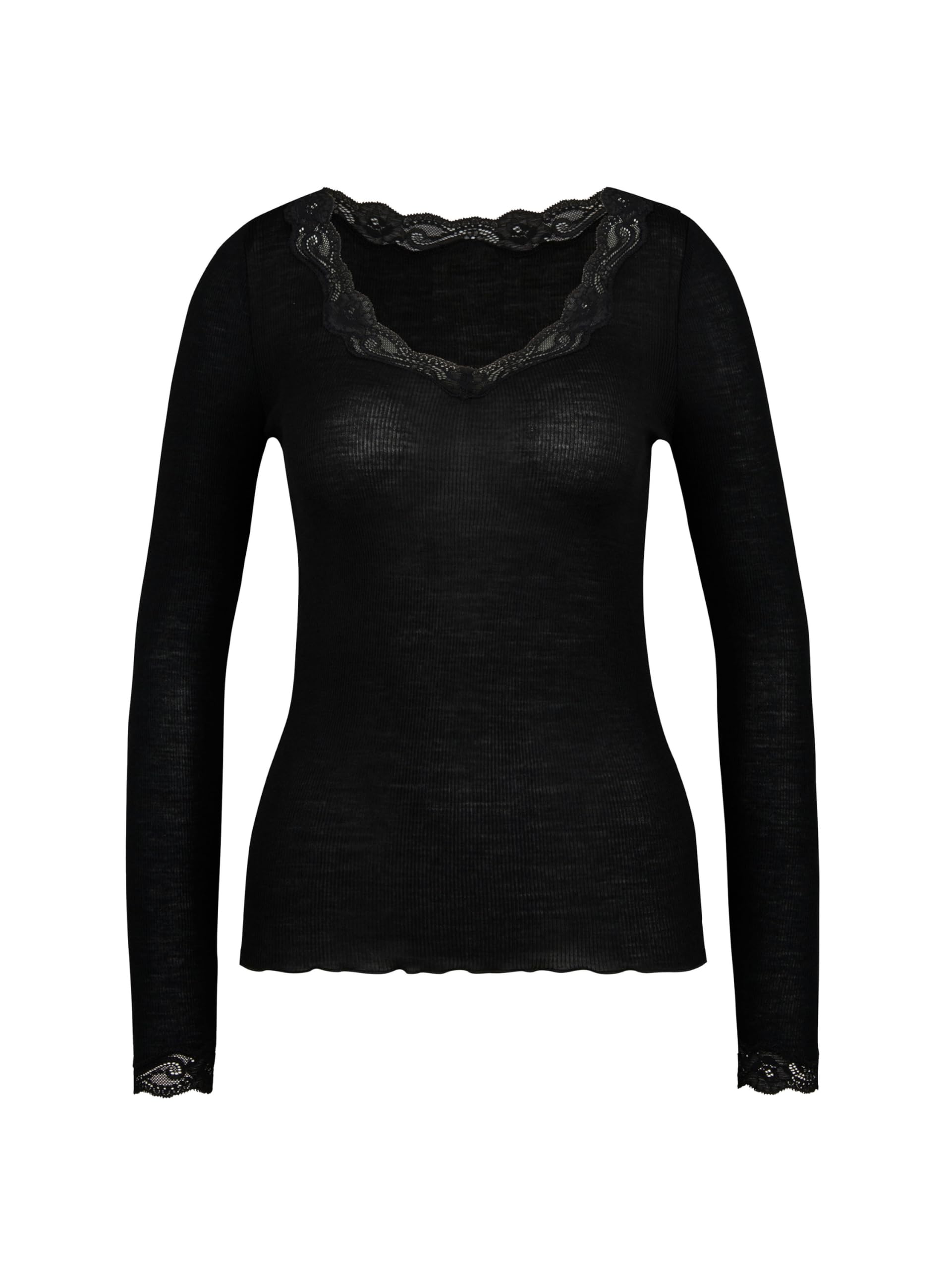 calida-richesse-lace-langarmshirt-damen-wolle-seide-spitze image 4