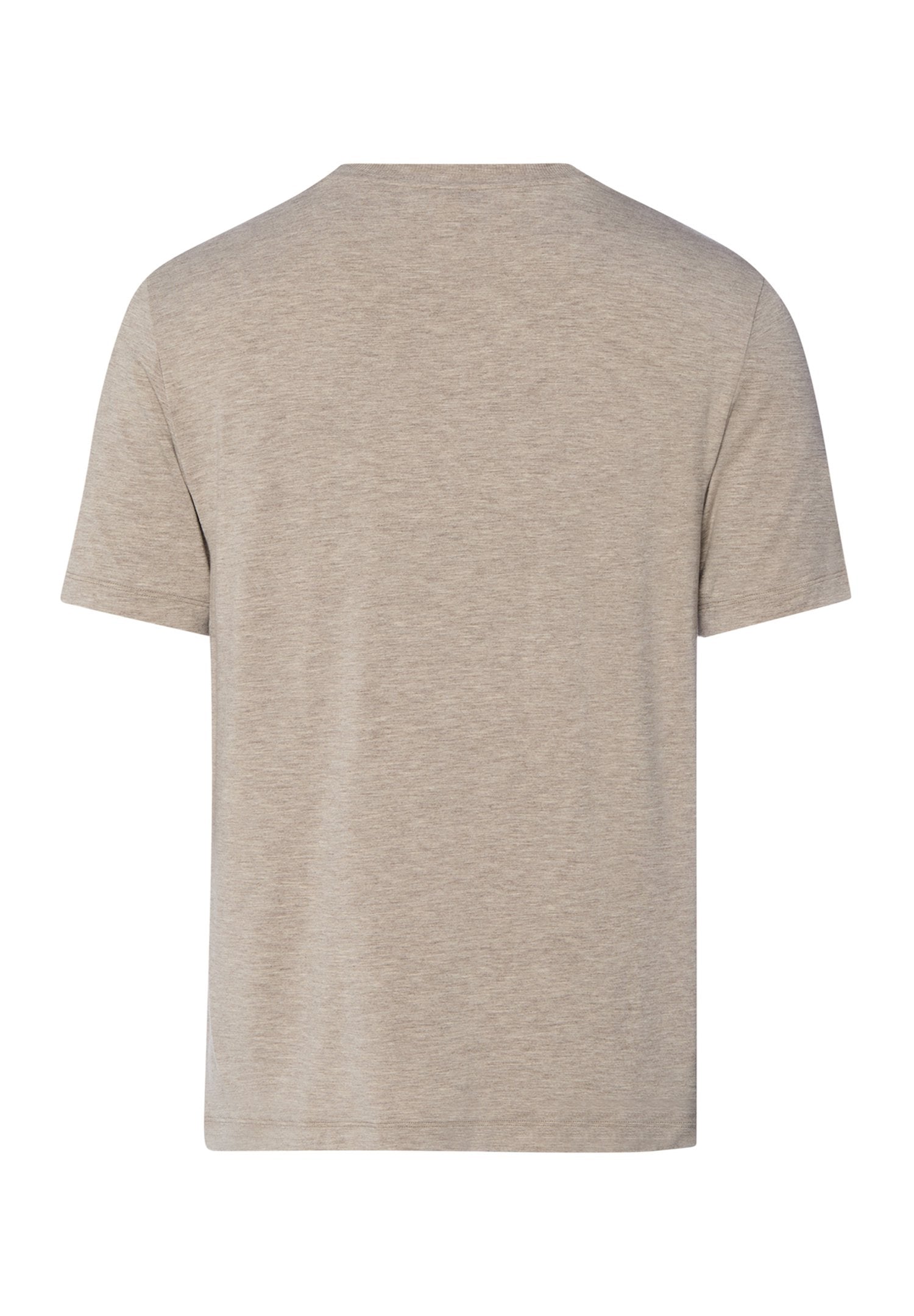 hanro-casuals-shirt-v-ausschnitt-braun-kurzarm-viskose image 3