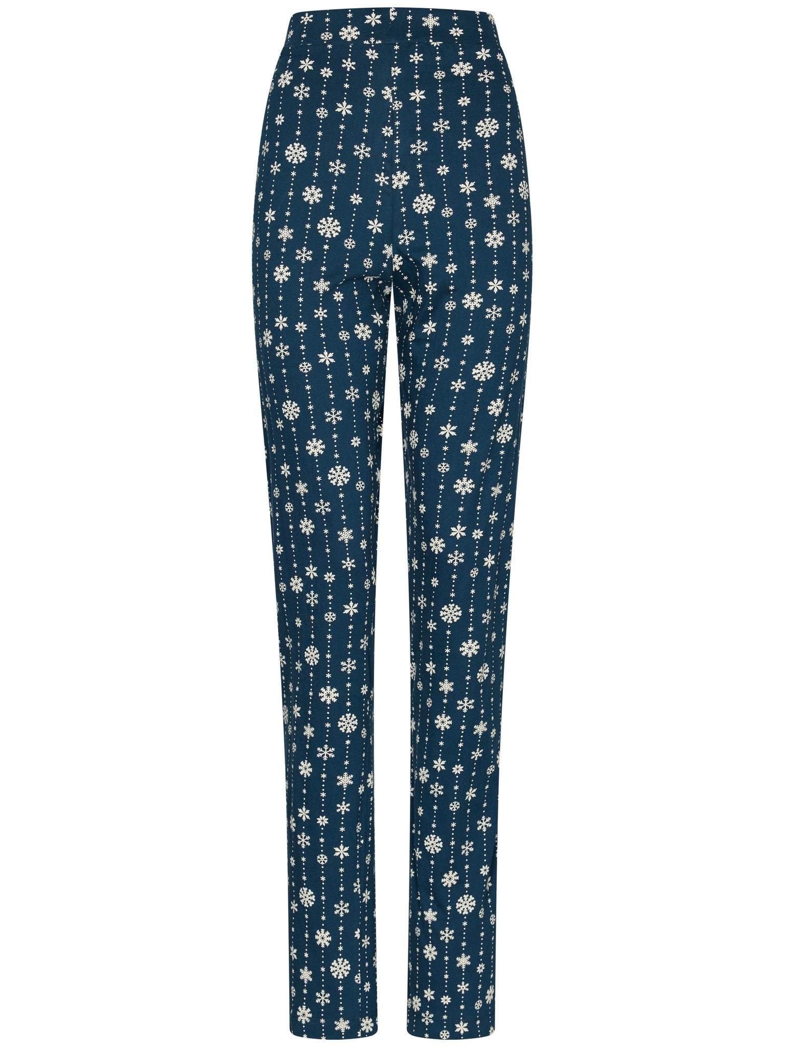 myrebelle-snowy-sparkles-pyjama-bio-baumwolle-dunkelblau image 7