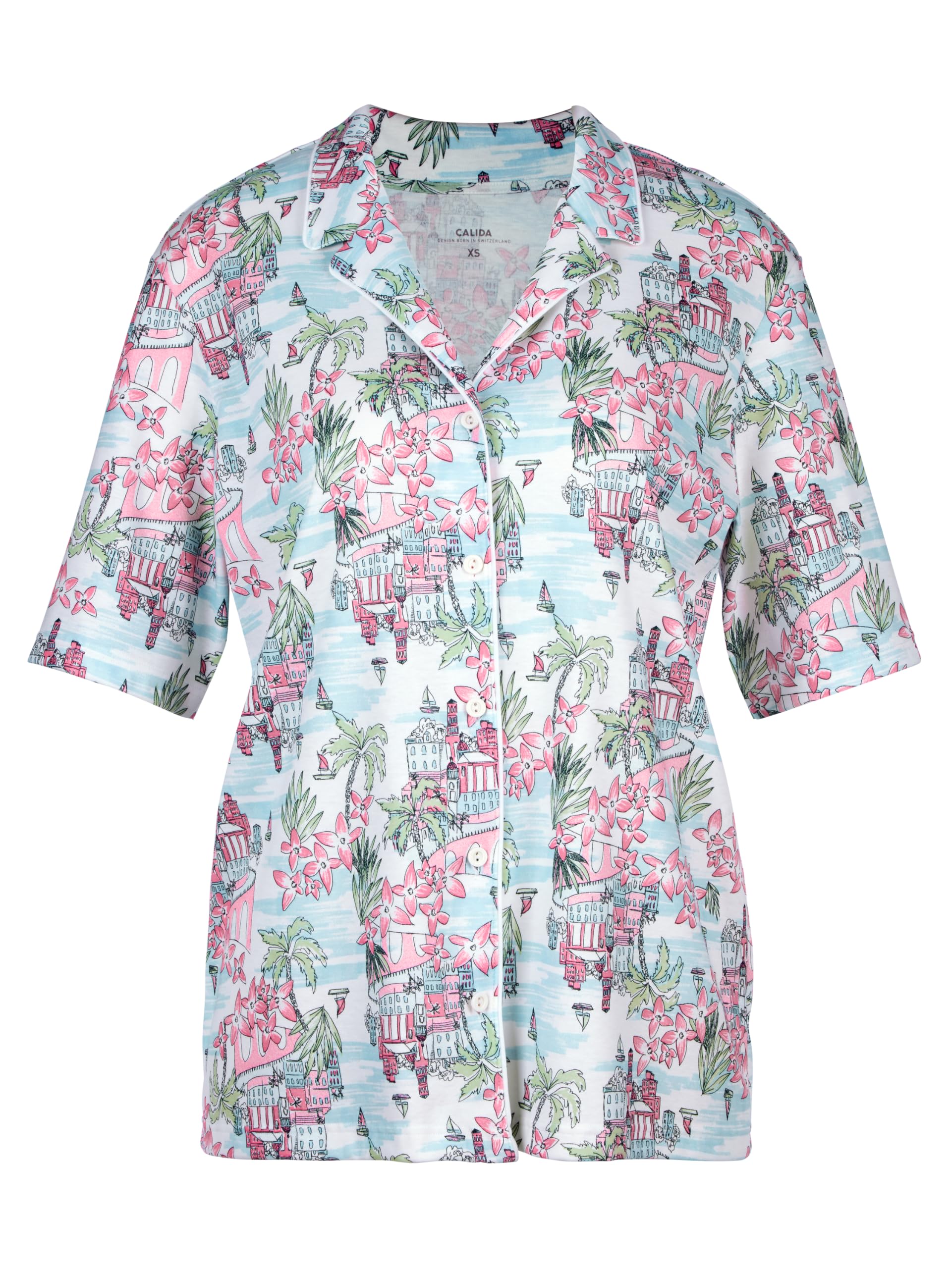 calida-favourites-lounge-amalfi-journey-t-shirt-damen-48-50-cascade-blue image 3